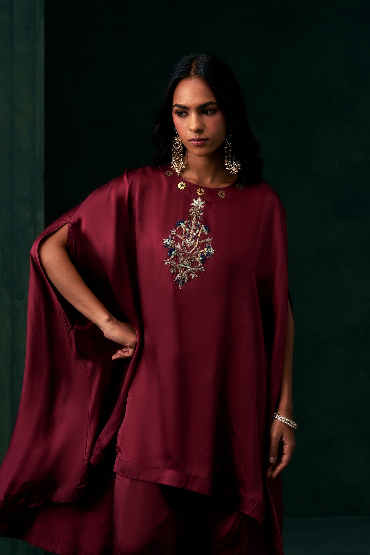 Nareen Crepe Embroidered Matching Set