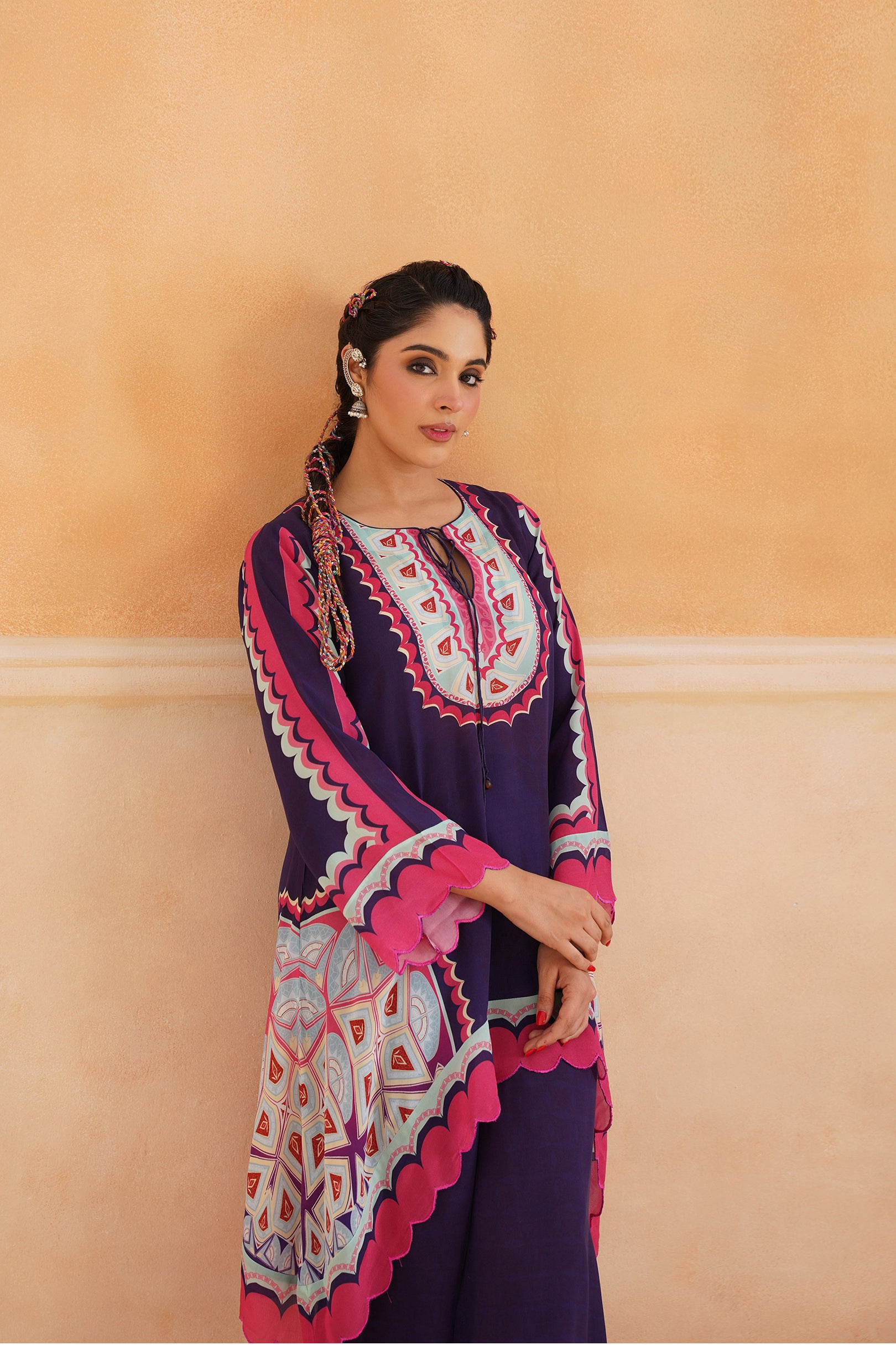Kajri Crepe Printed Matching Set - Neetika Chopra