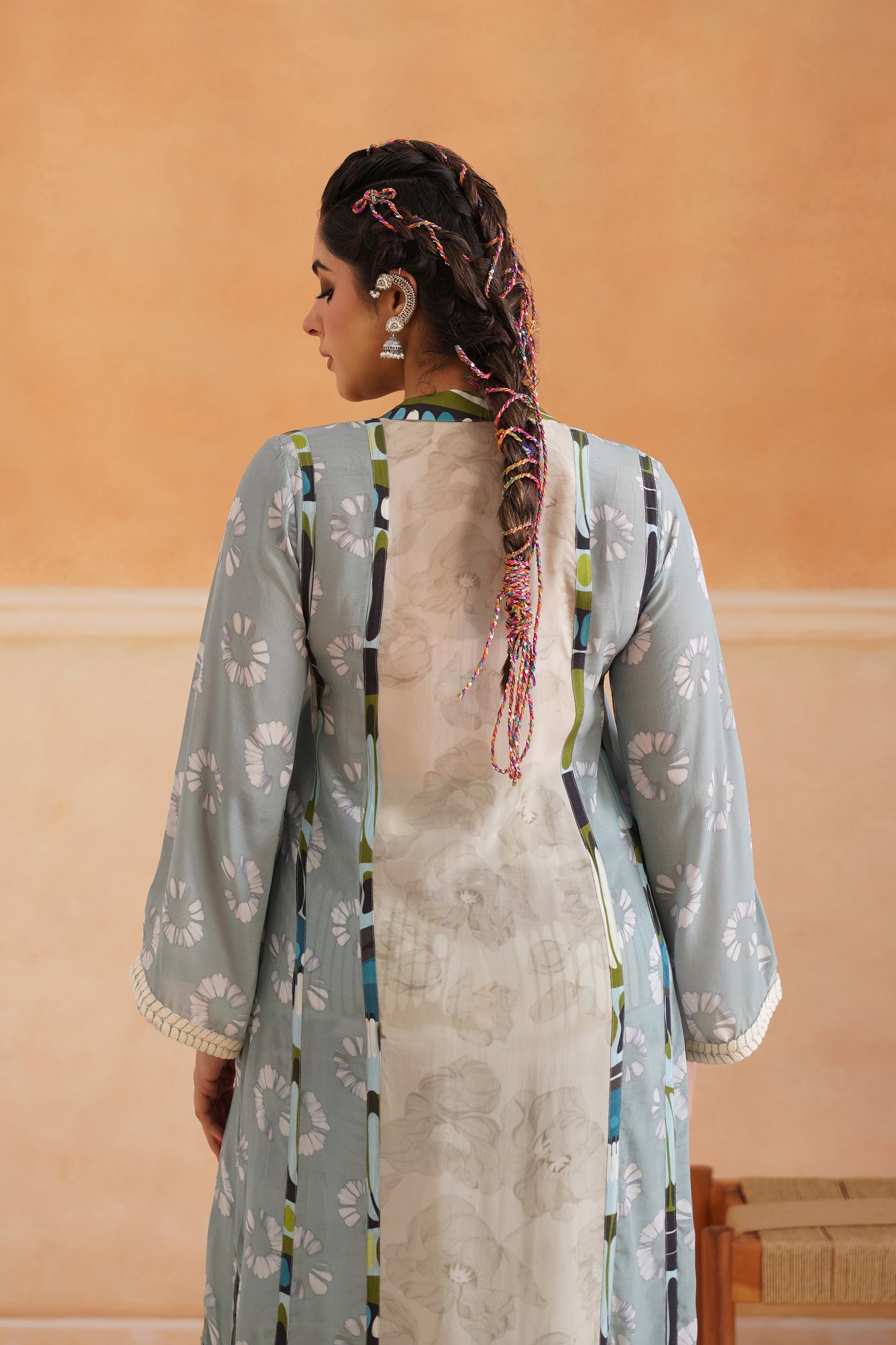 Lina Crepe Printed Matching Set - Neetika Chopra