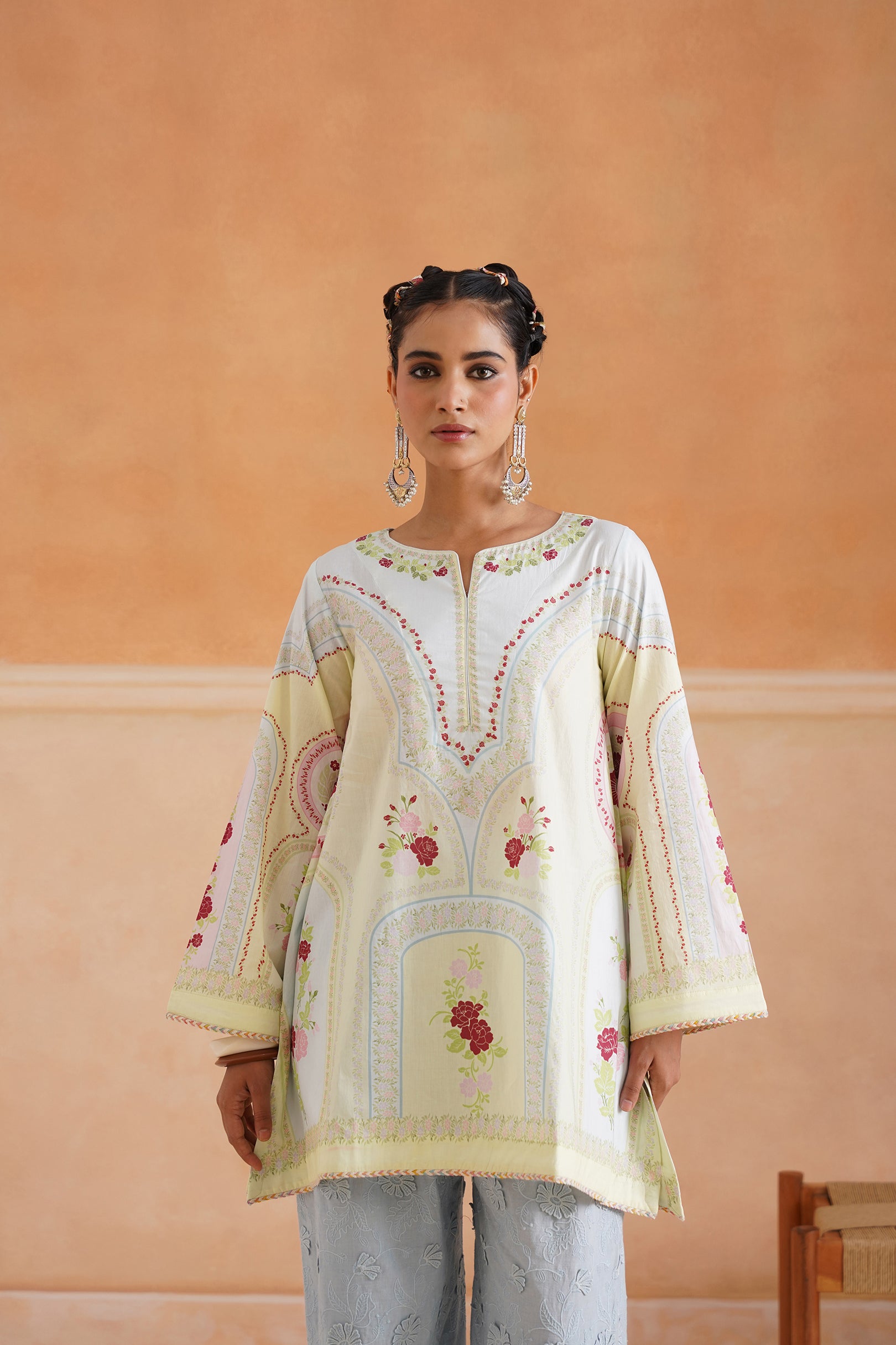 Anila Cotton Printed Matching Set - Neetika Chopra