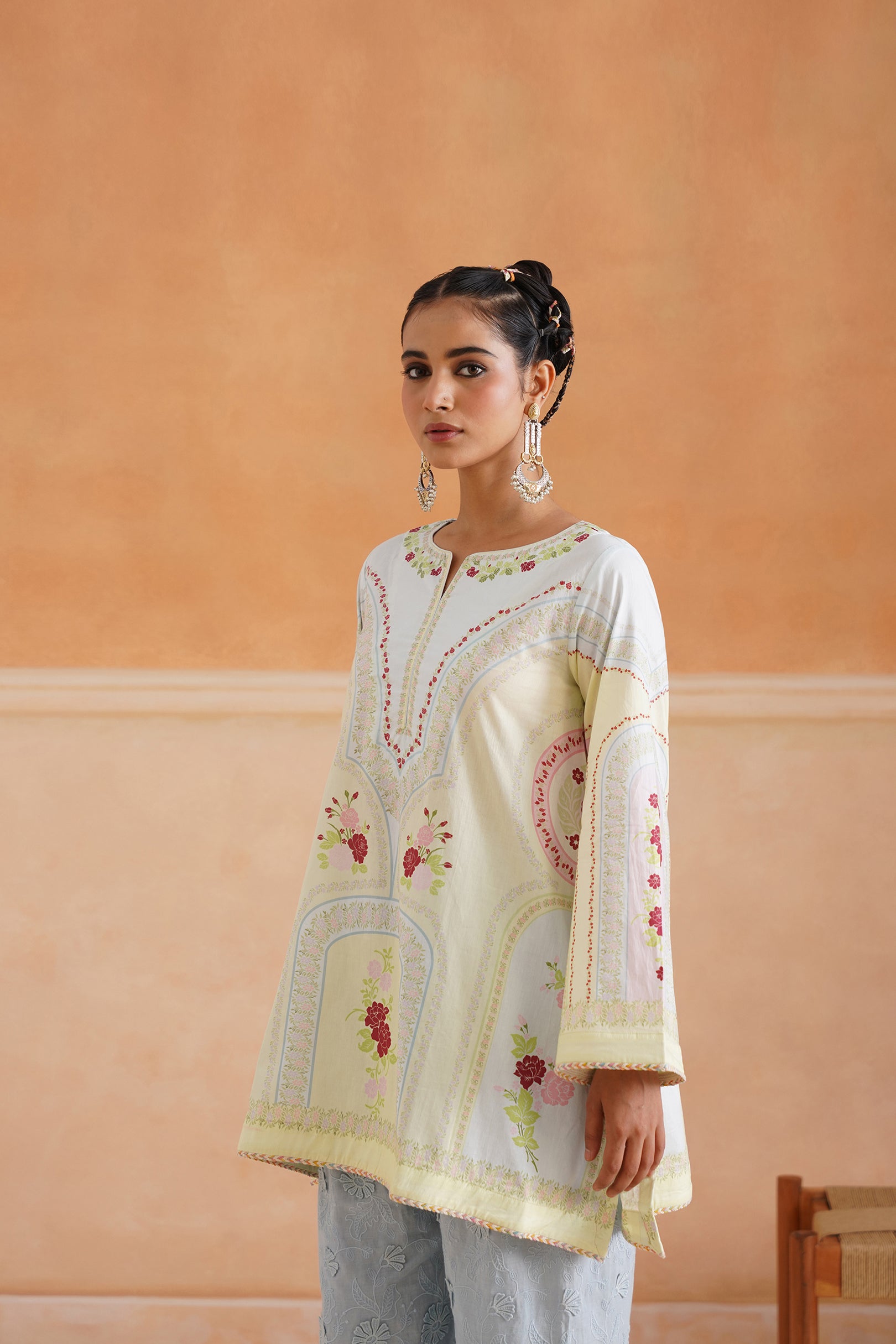 Anila Cotton Printed Matching Set - Neetika Chopra