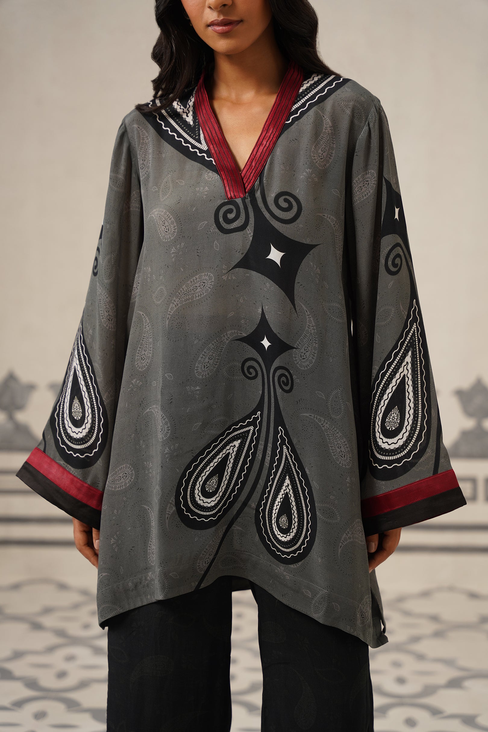 Rita Crepe Printed Matching Set