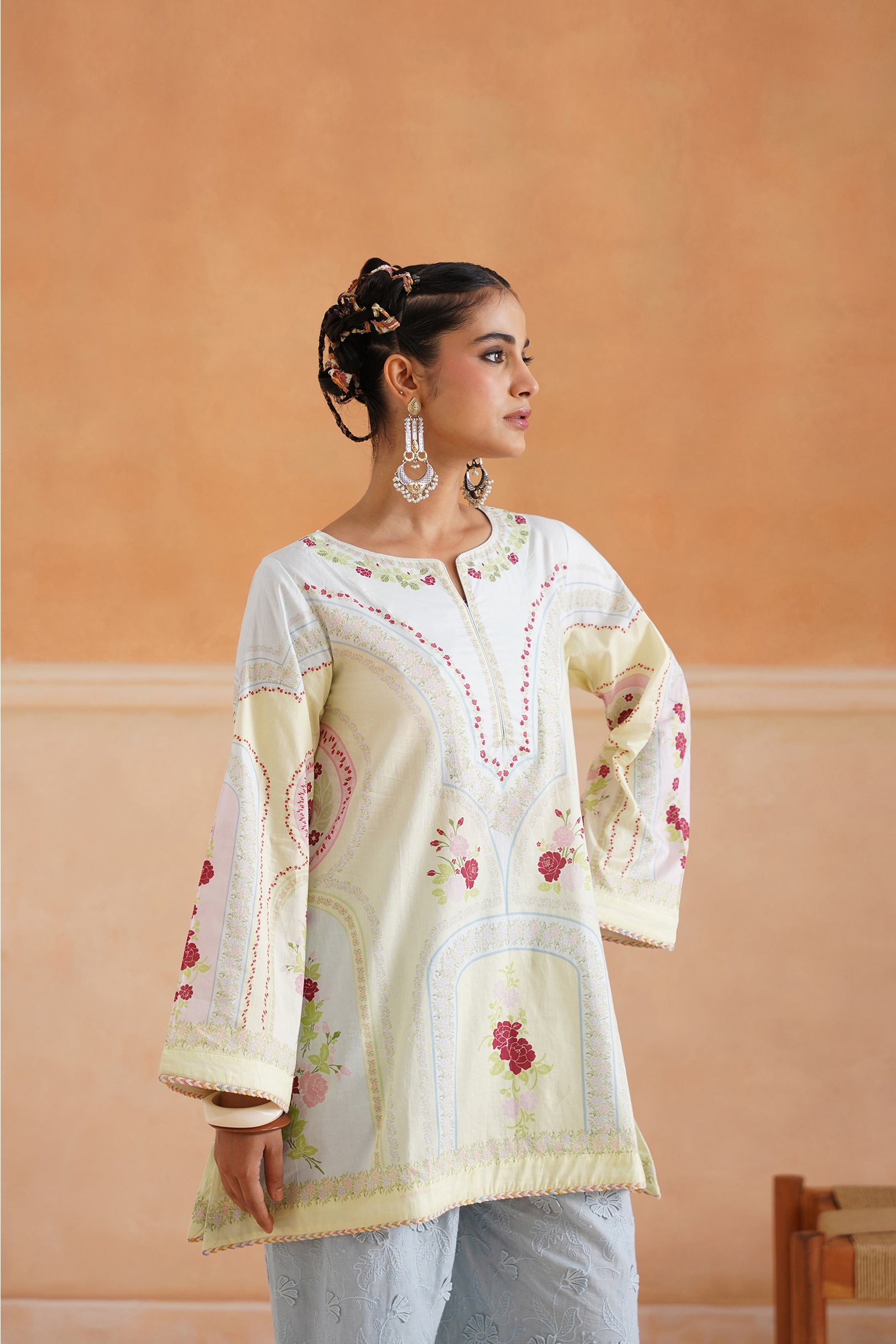 Anila Cotton Printed Matching Set - Neetika Chopra