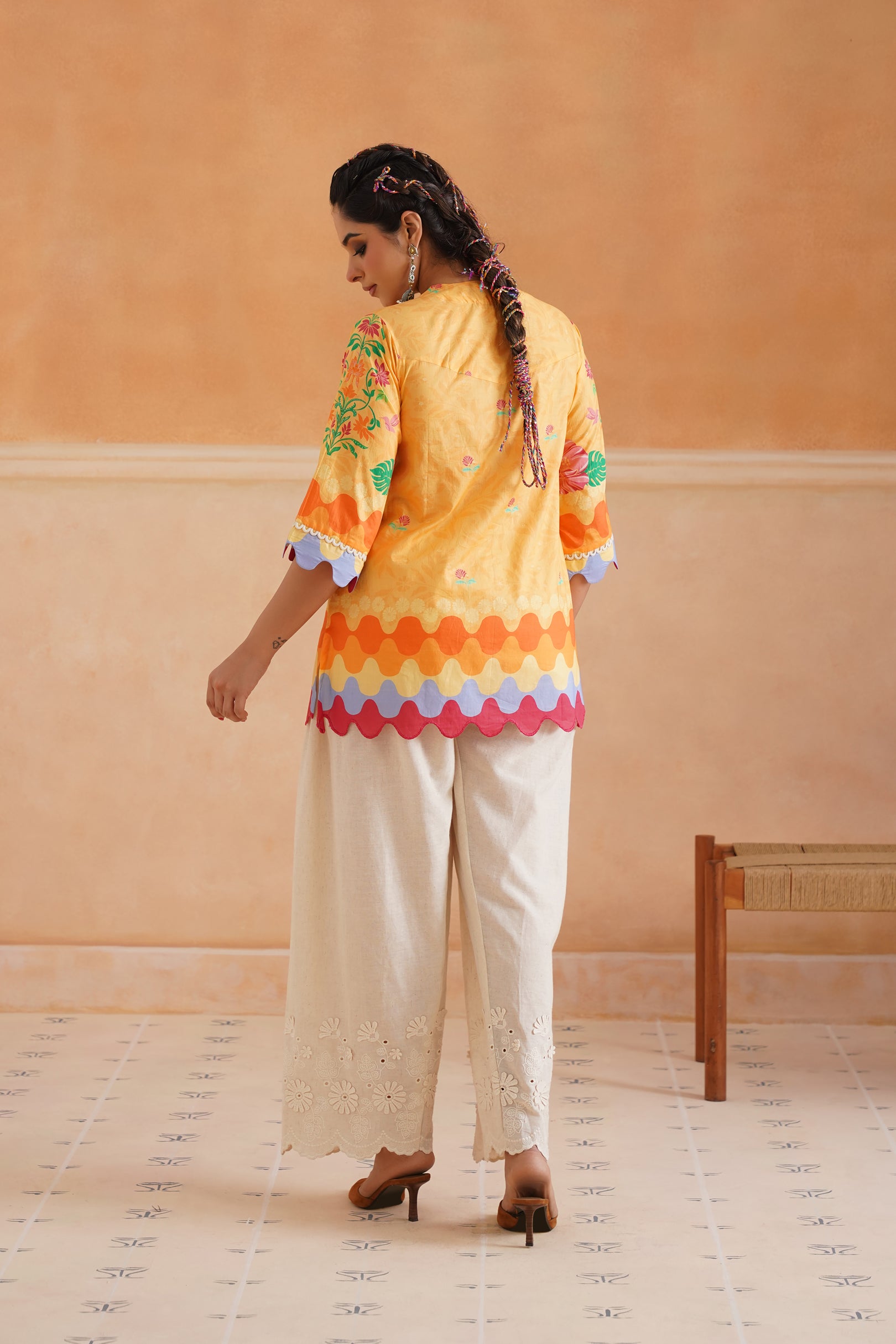 Aarohi Cotton Printed Matching Set - Neetika Chopra