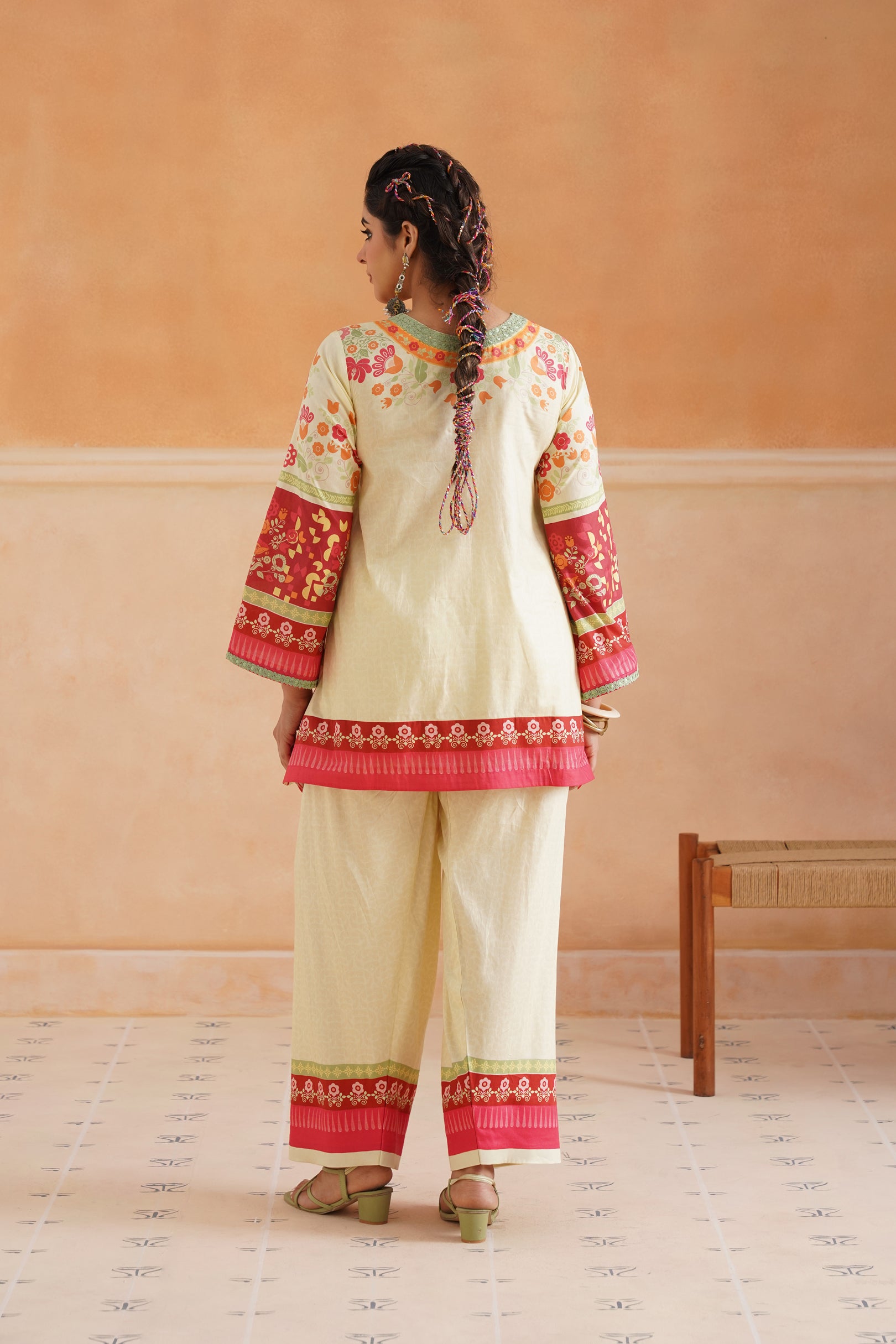 Deetyu Cotton Printed Suit Set - Neetika Chopra