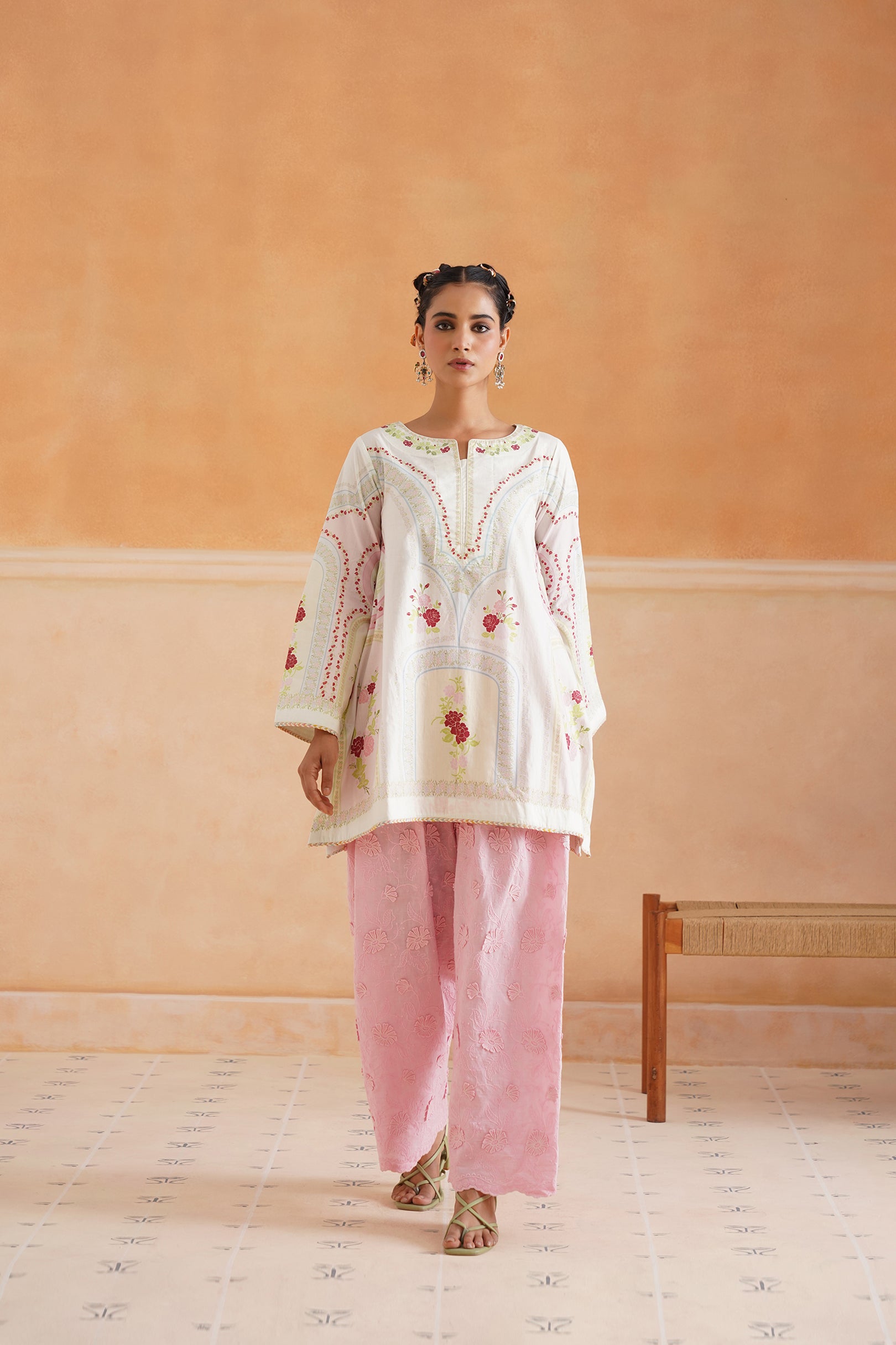 Nupur Cotton Printed Matching Set - Neetika Chopra