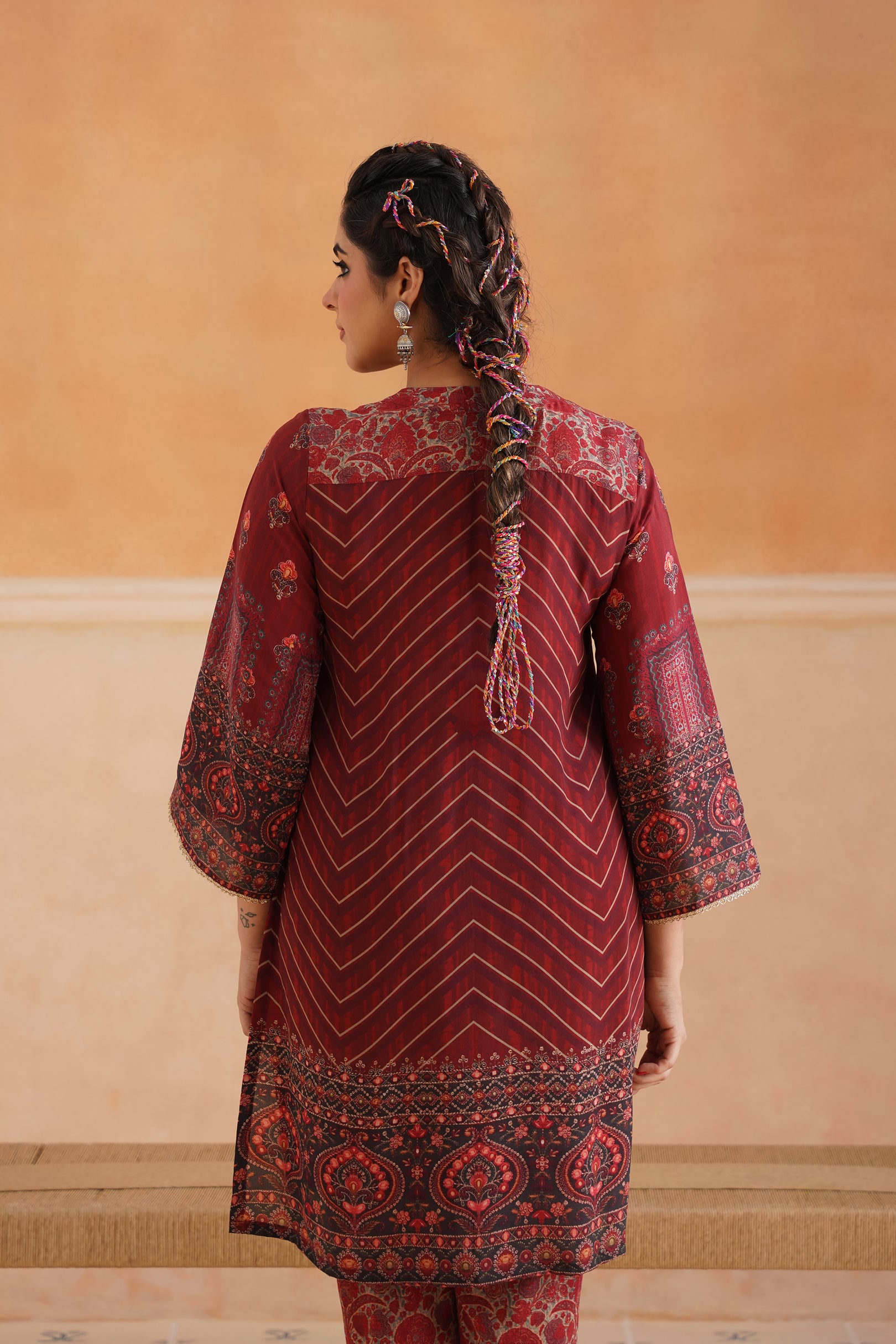 Driti Crepe Printed Matching Set - Neetika Chopra