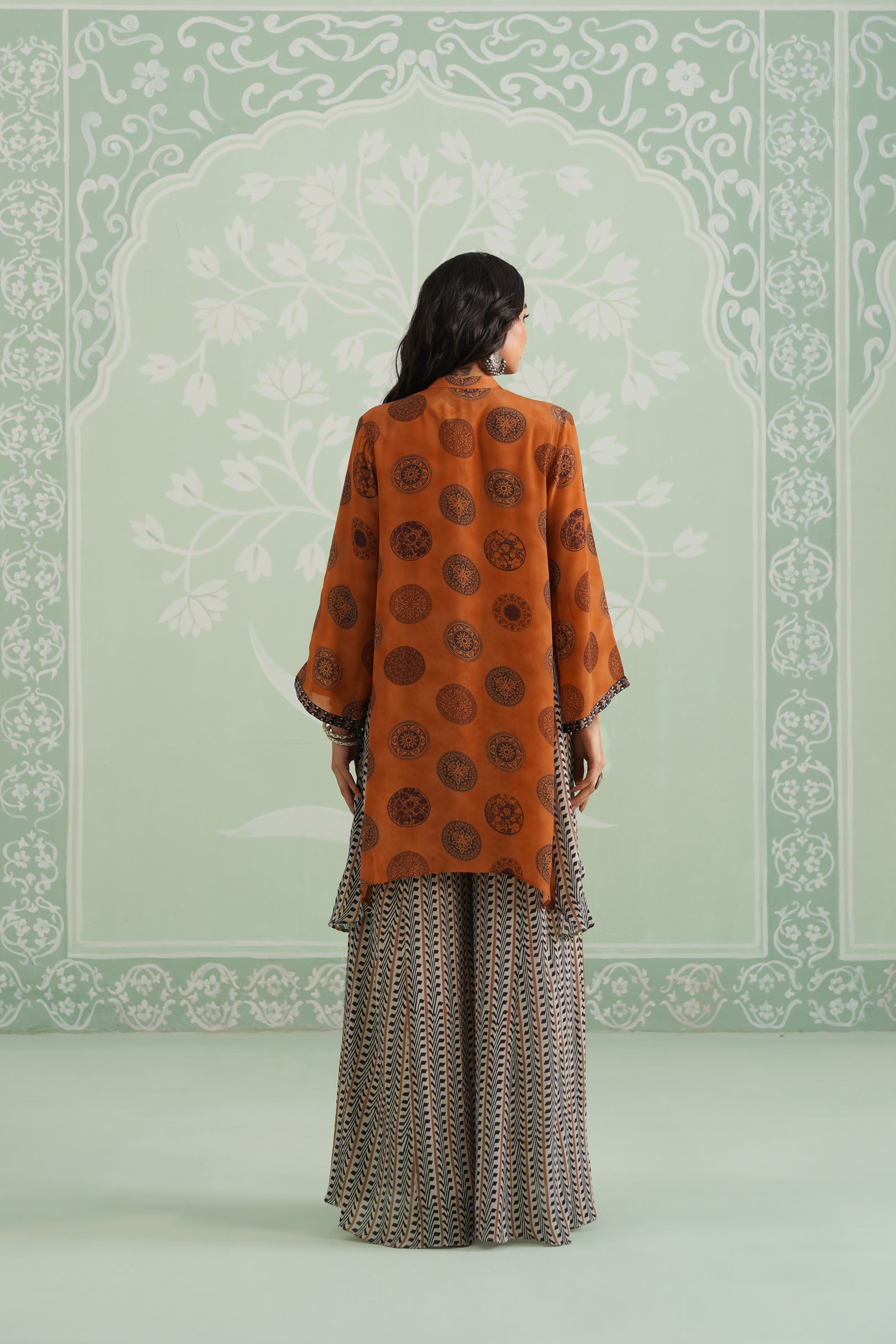 Malika Crepe Printed Matching Set