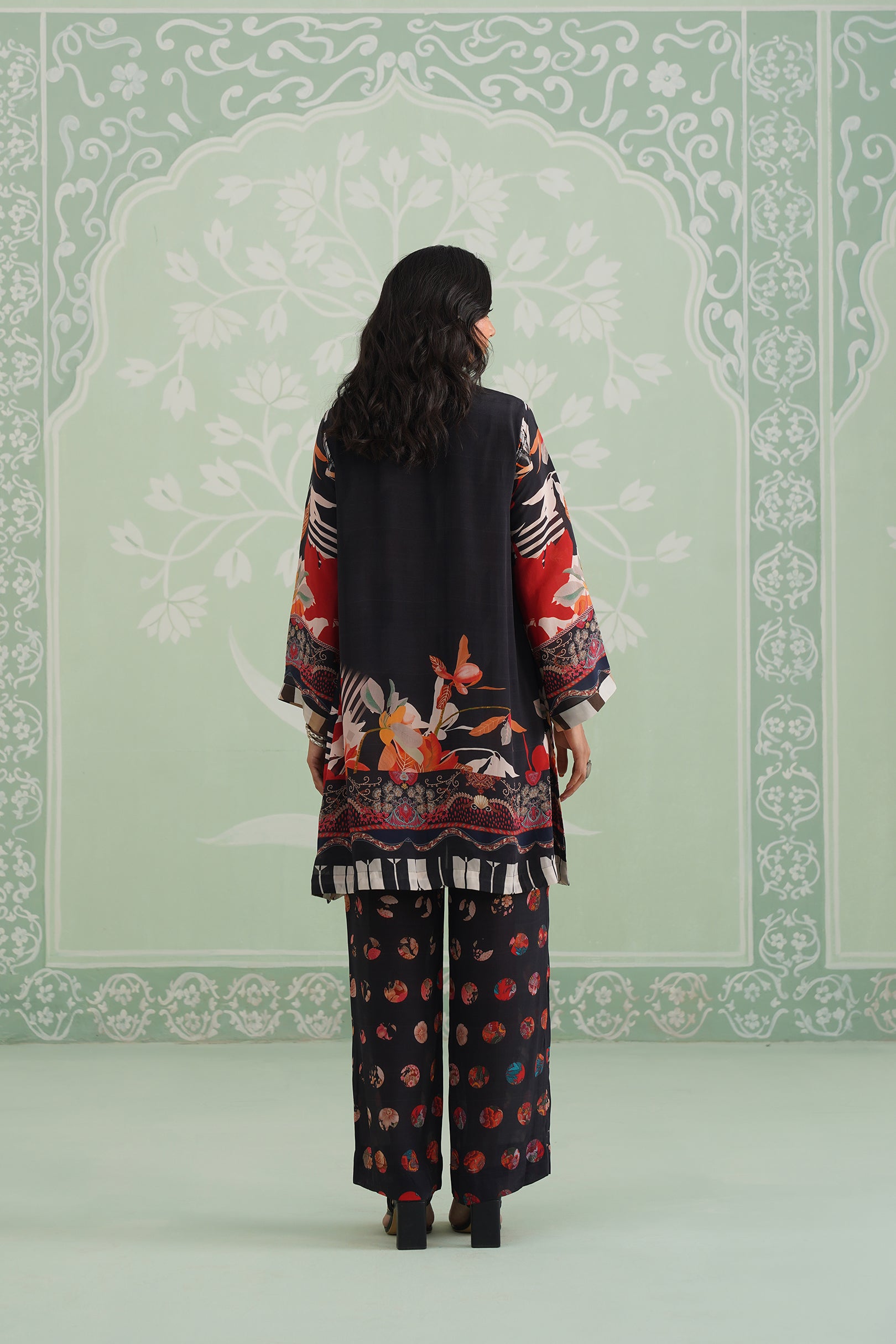 Nicci Printed Crepe Matching Set