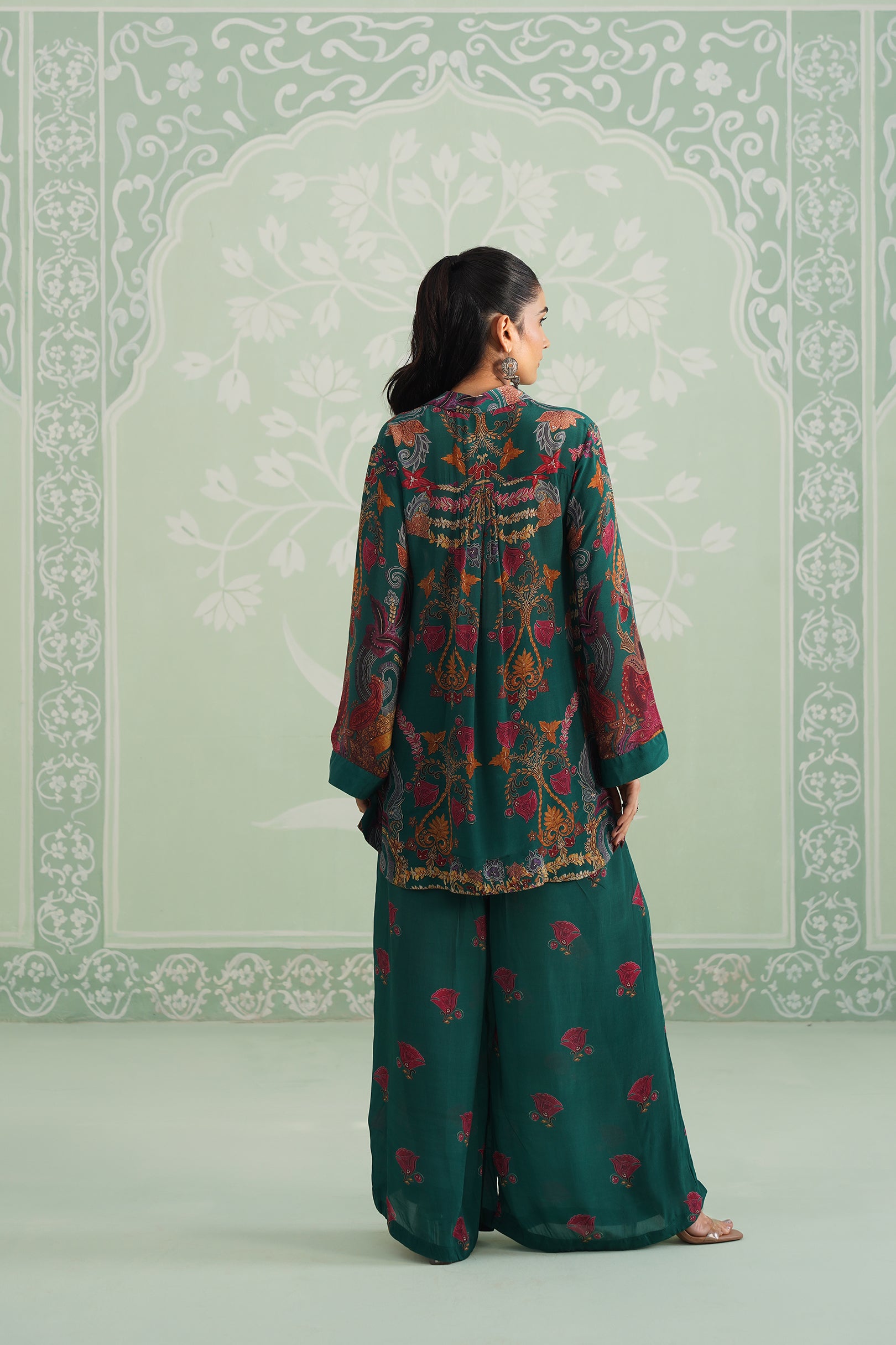 Rabiya Printed Crepe Matching Set
