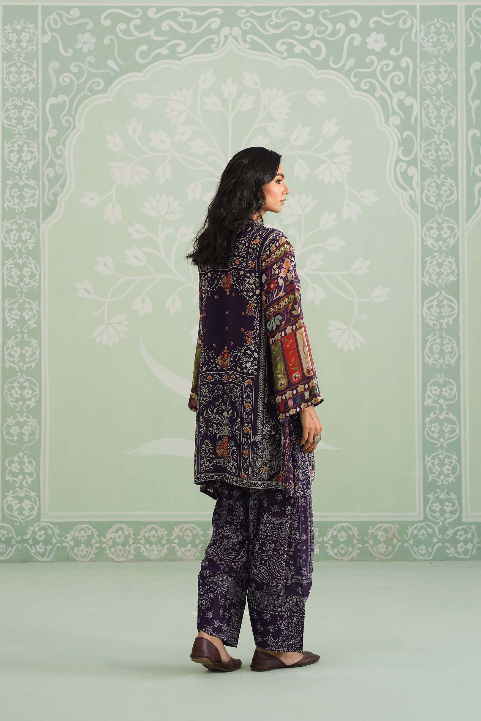 Naiya Printed Crepe Matching Set