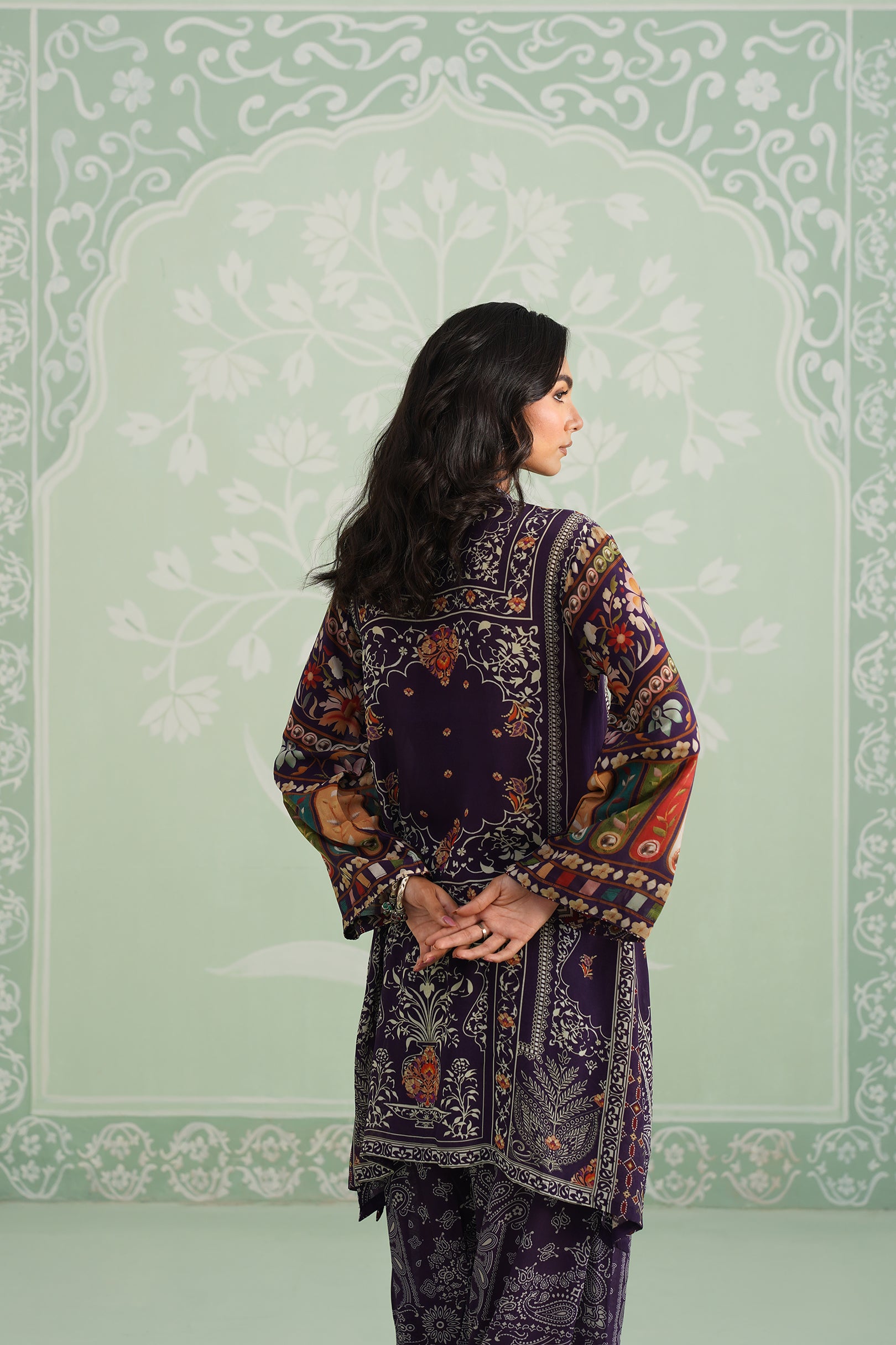 Naiya Printed Crepe Matching Set