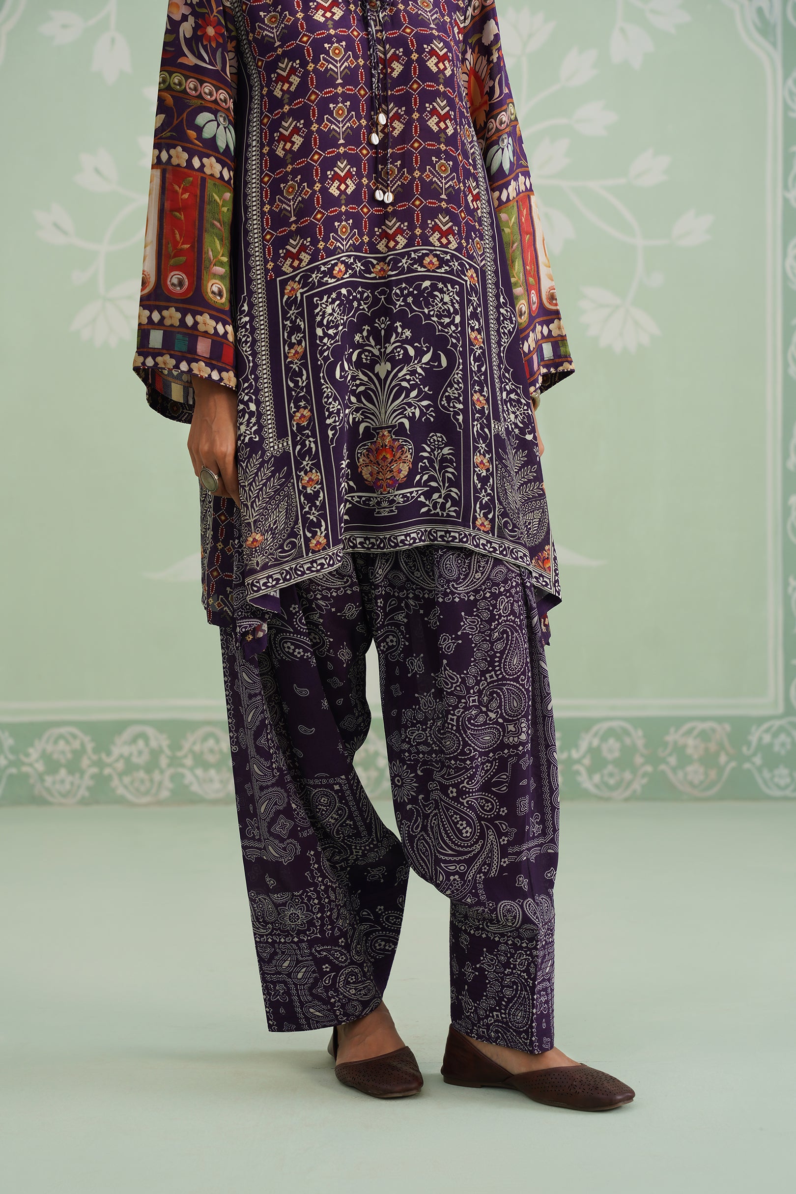 Naiya Printed Crepe Matching Set