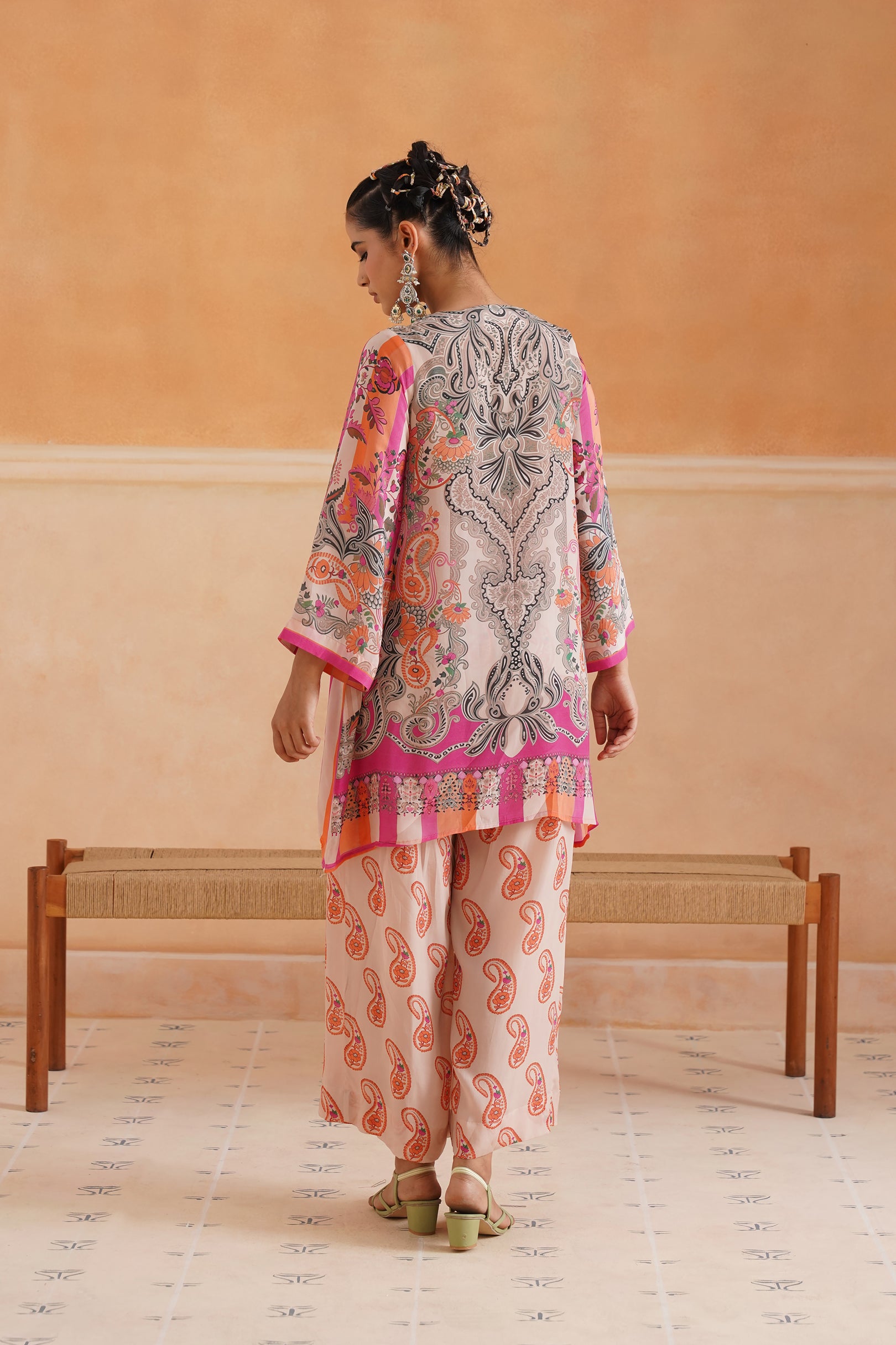 Rani Printed Crepe Matching Set - Neetika Chopra