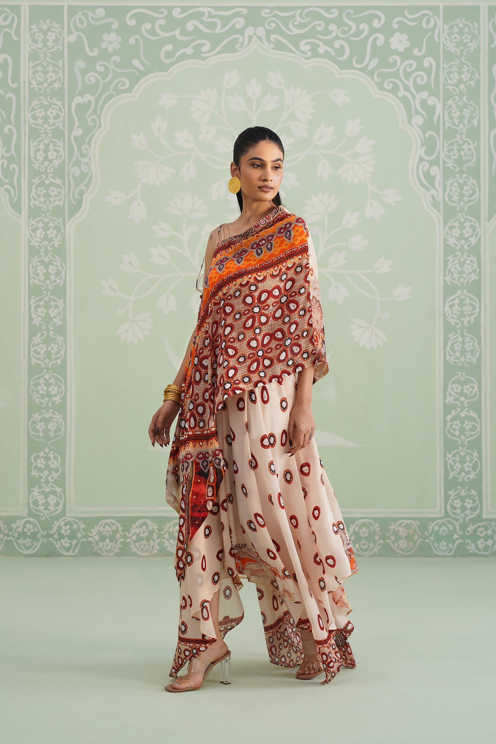 Pankhuri Printed Crepe Matching Set