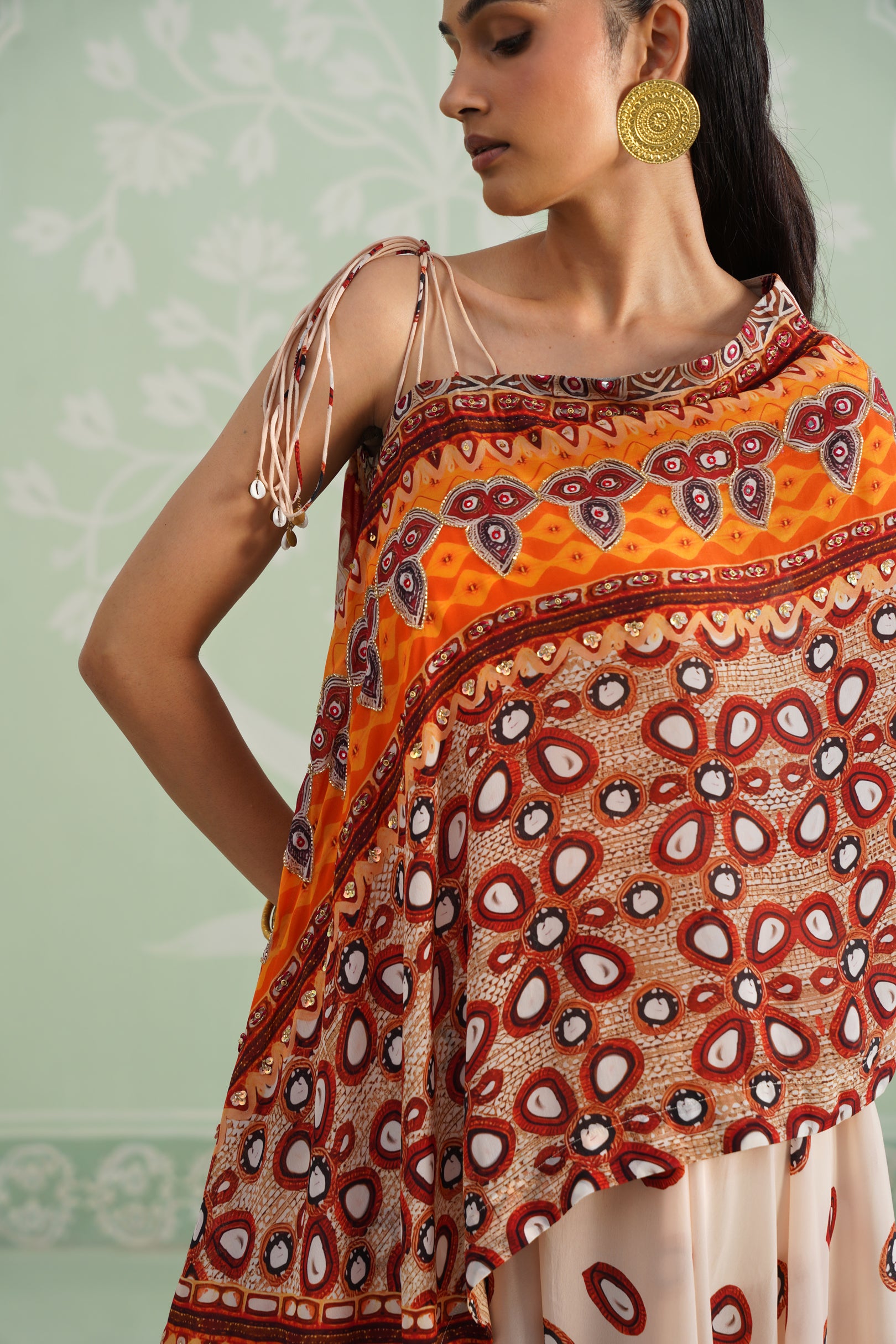 Pankhuri Printed Crepe Matching Set