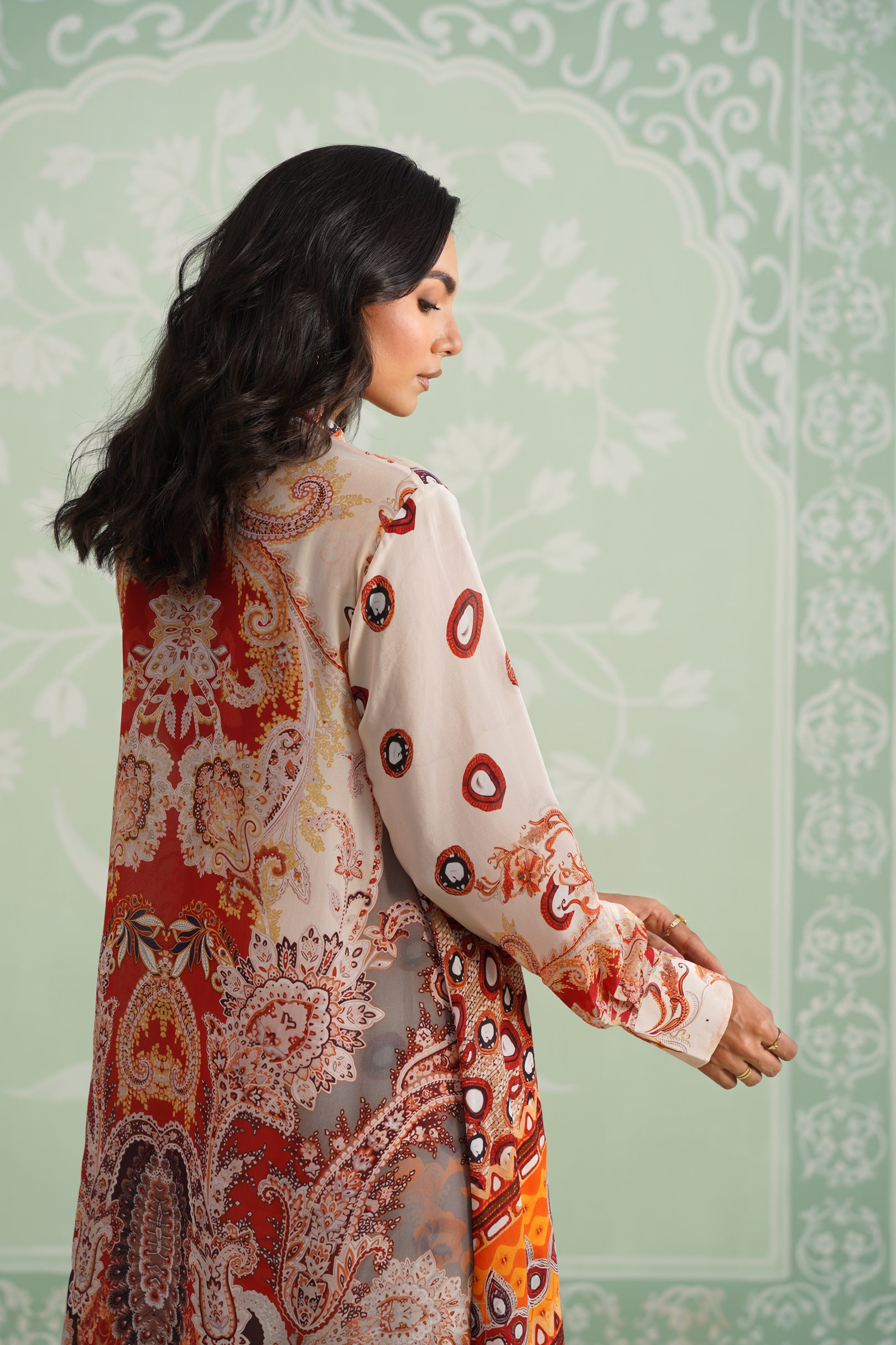 Kalpita Printed Crepe Matching Set
