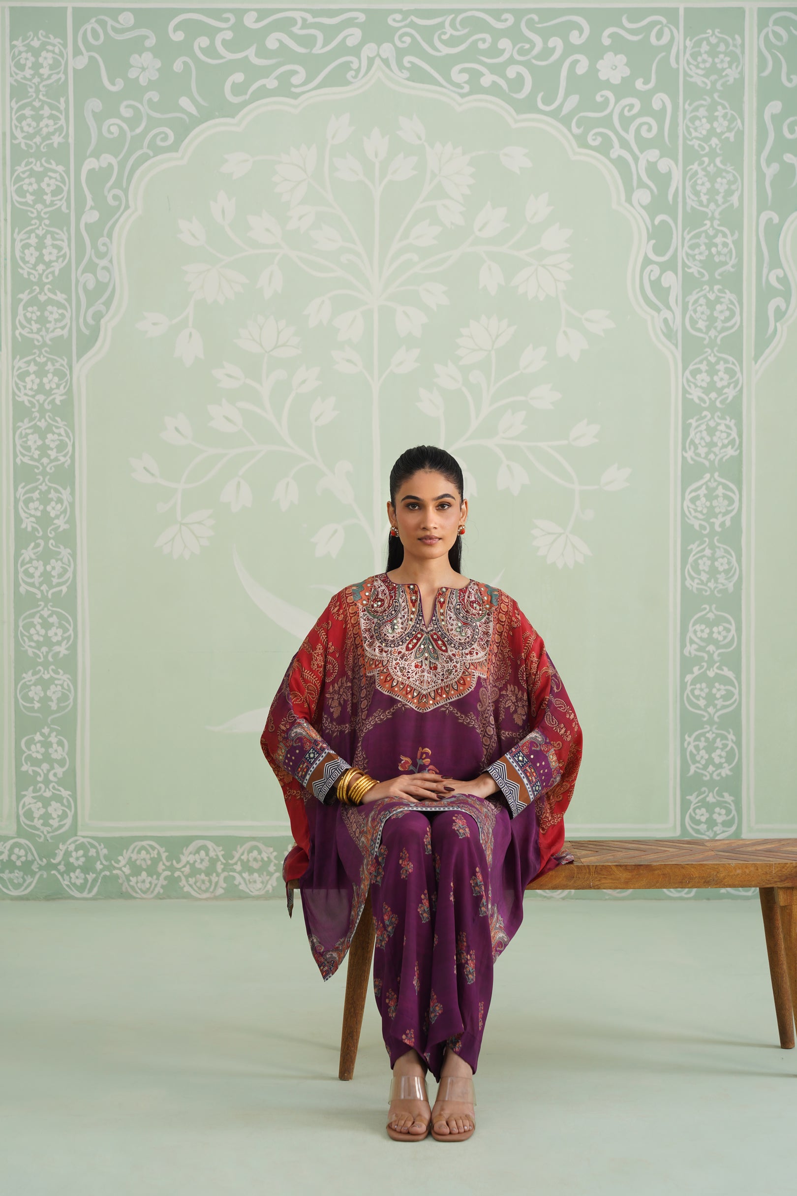 Navya Printed Crepe Matching Set