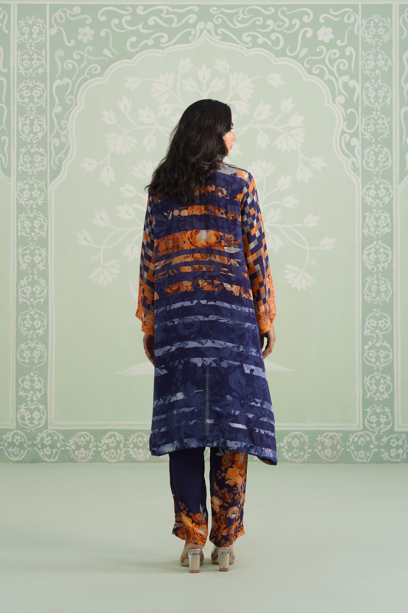Khusboo Printed Crepe Matching Set