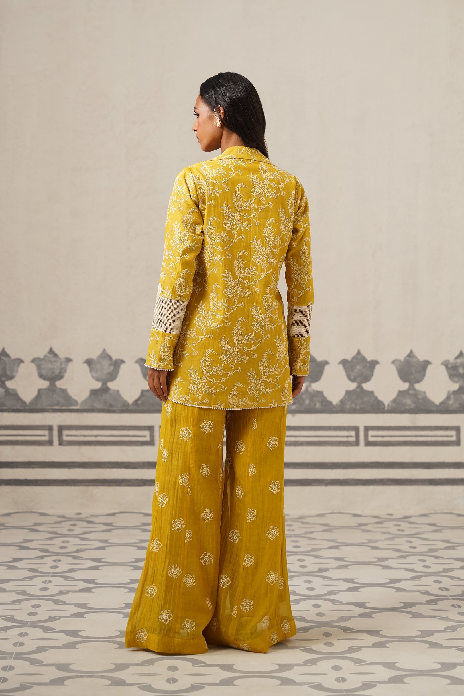 Vedika Muslin Embroidered Matching Set