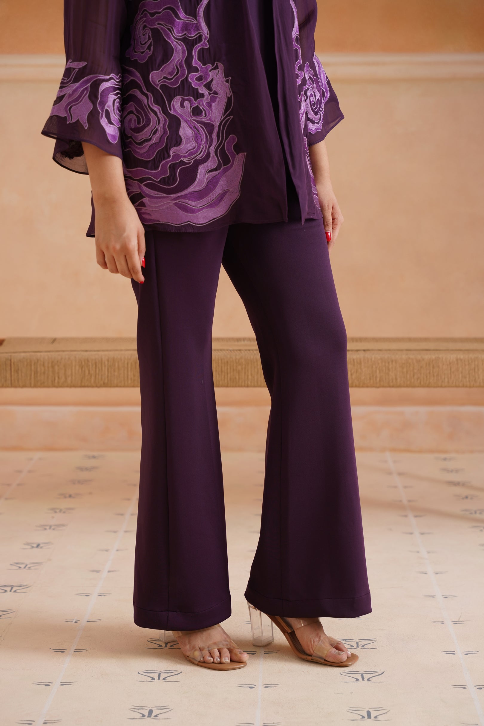 Linia Organza Embroidered Matching Set - Neetika Chopra