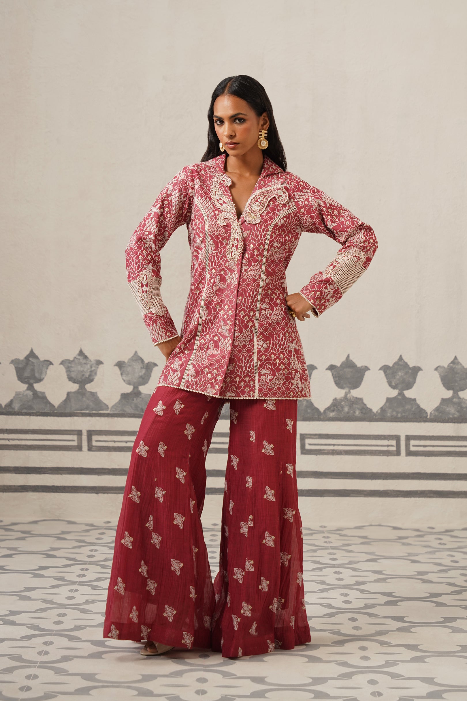 Snighdha Muslin Embroidered Matching Set
