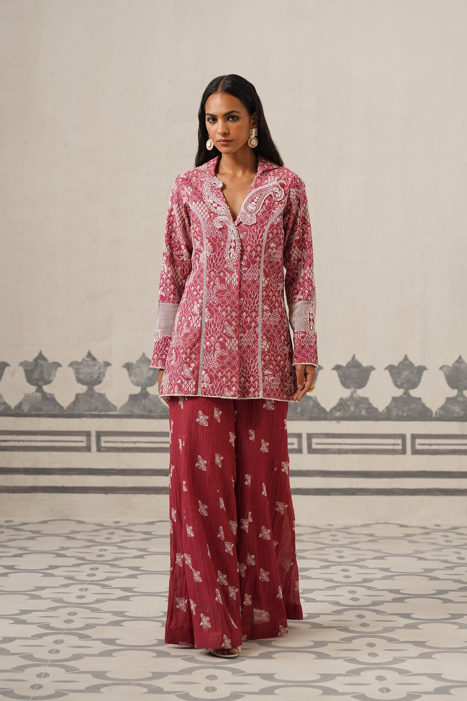 Snighdha Muslin Embroidered Matching Set