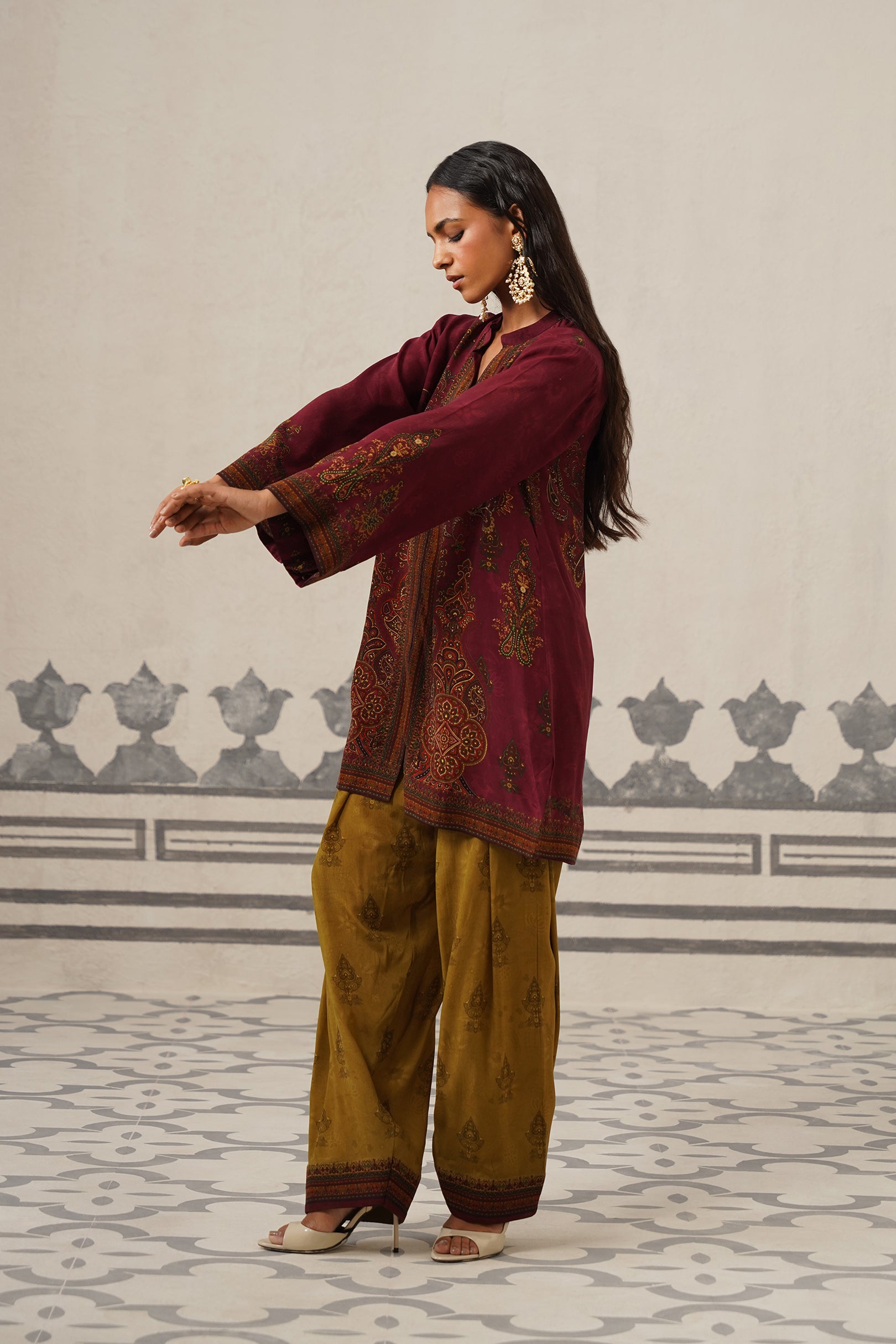 Miraaya Crepe Printed Suit Set