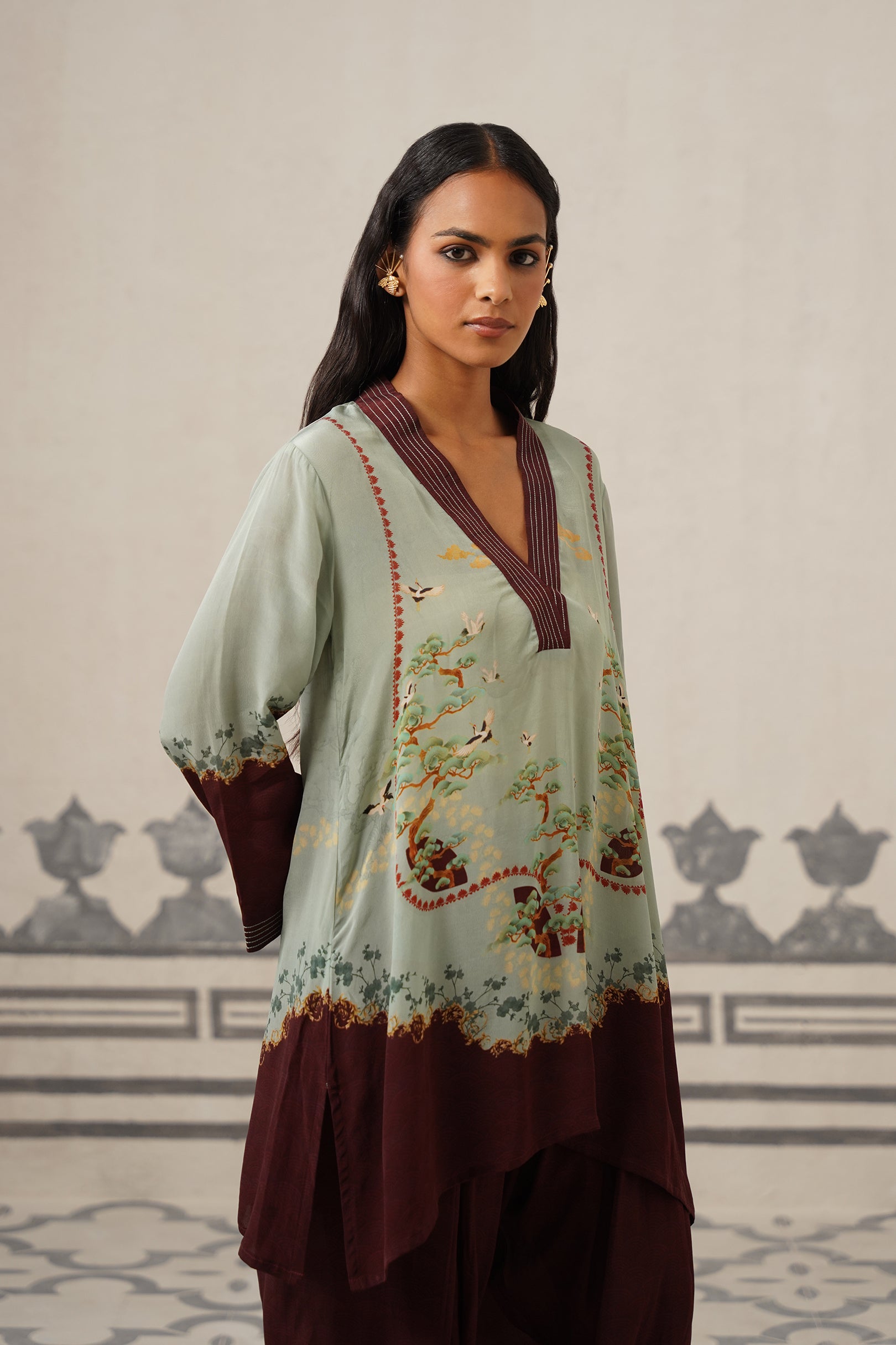 Eesha Crepe Printed Matching Set