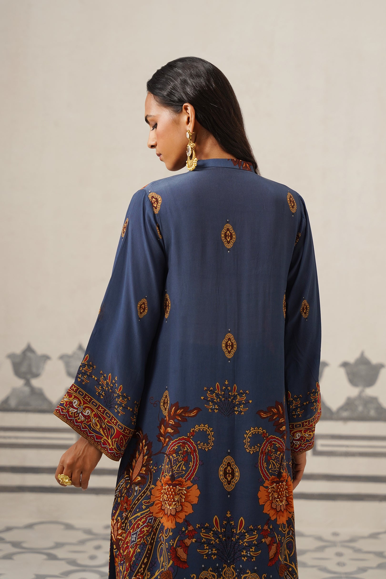 Veera Crepe Printed Suit Set