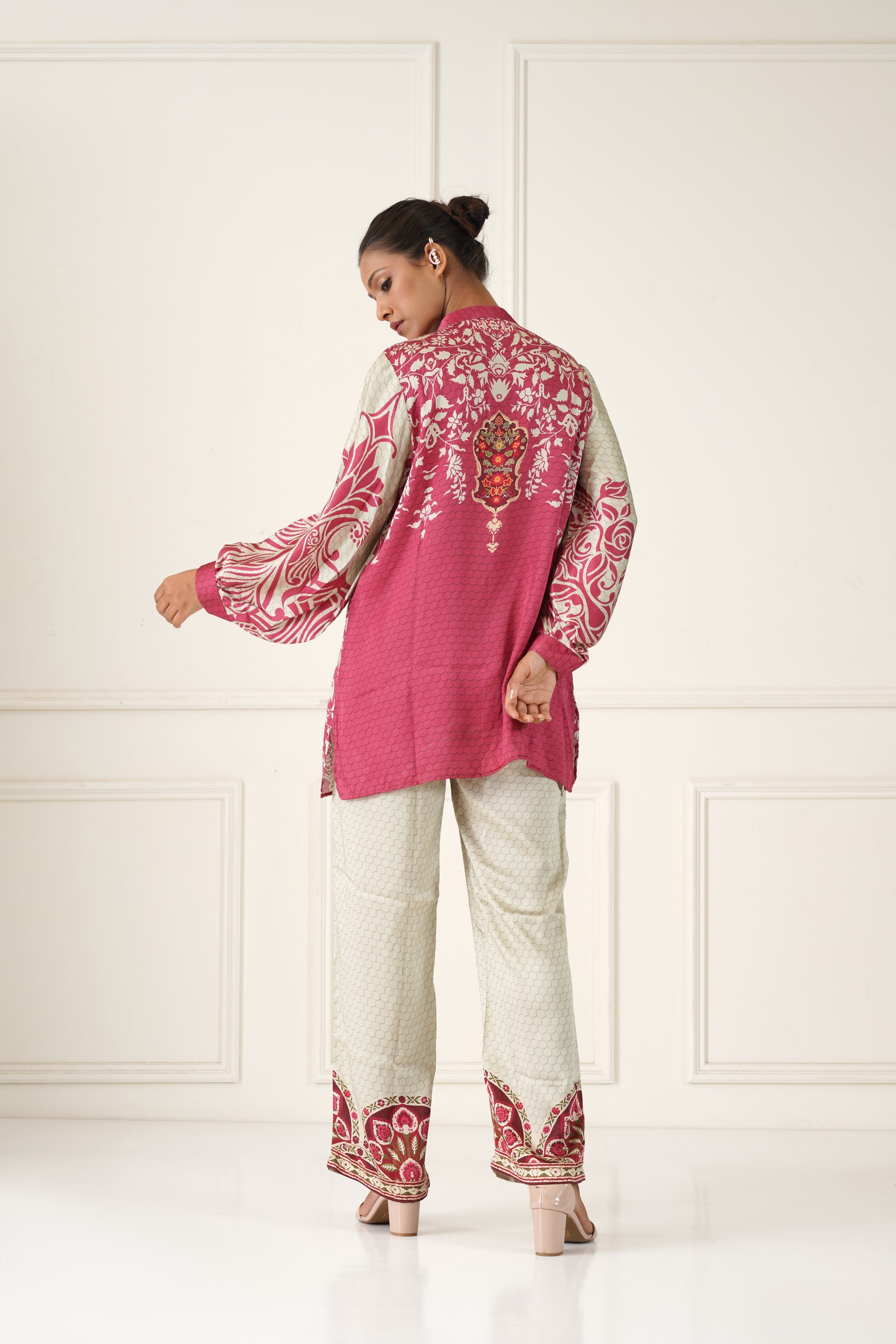 Amaya Satin Co-ord Set - Neetika Chopra