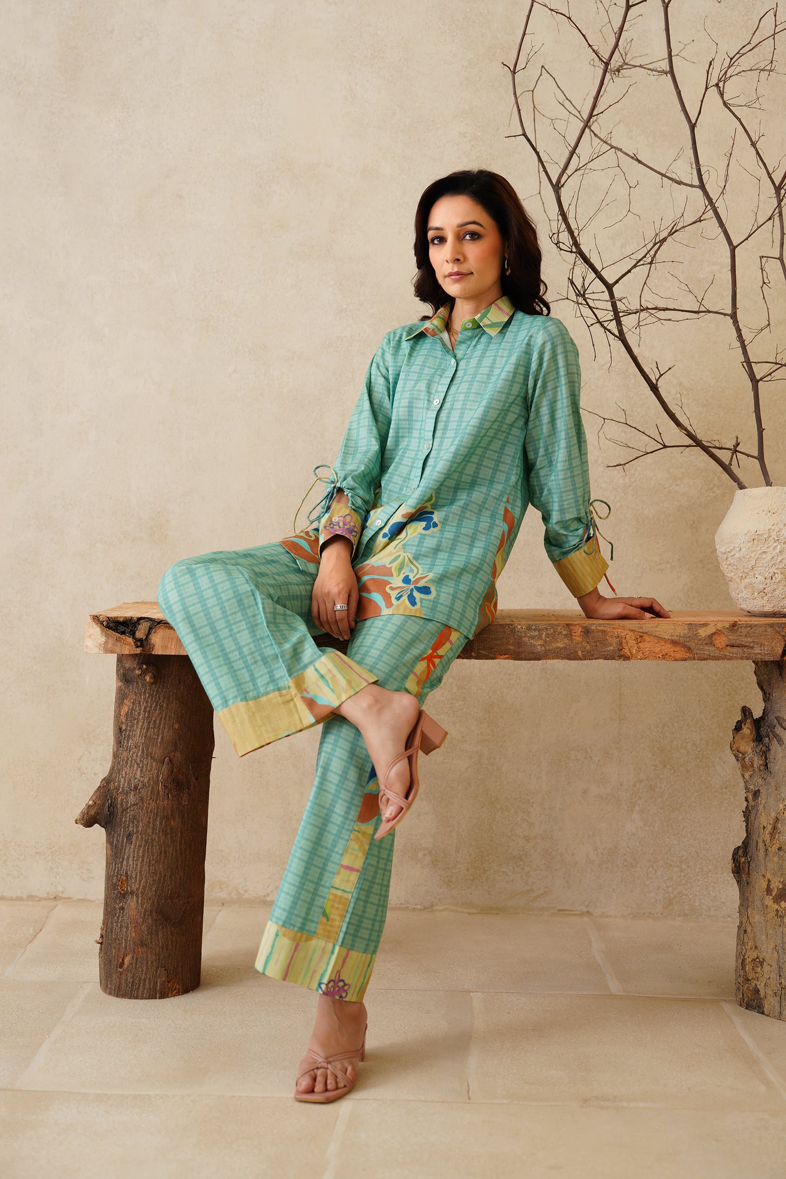 Aashna Cotton Flex Printed Matching Set - Neetika Chopra