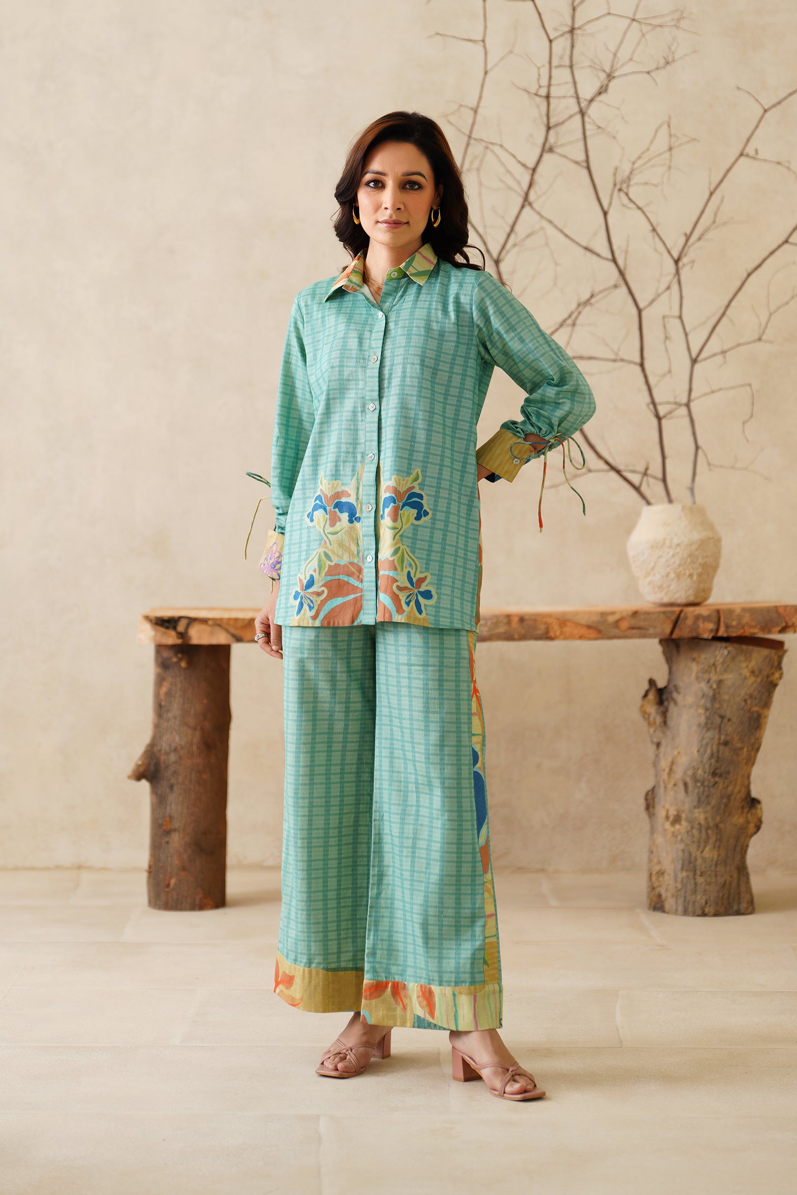 Aashna Cotton Flex Printed Matching Set - Neetika Chopra