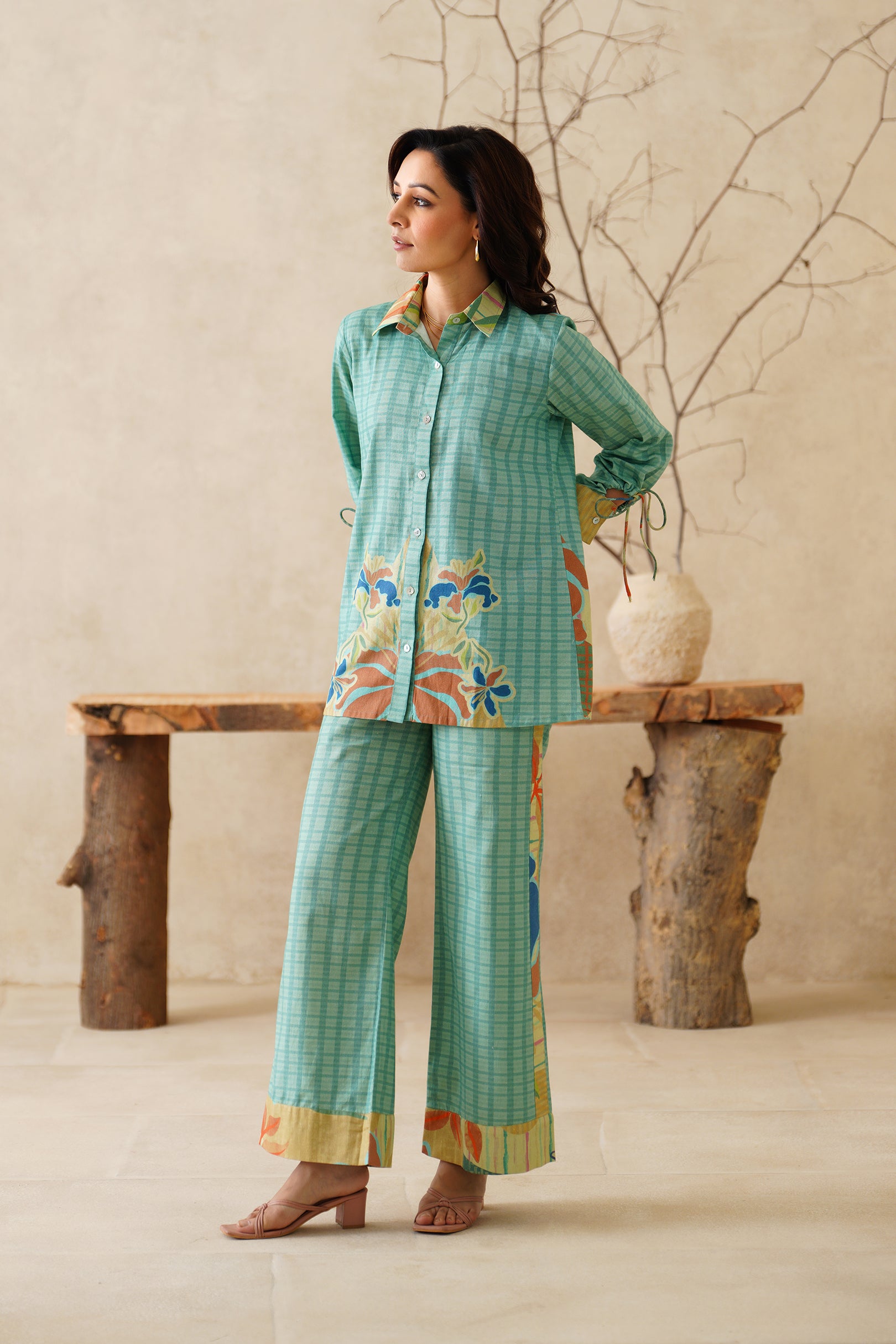 Aashna Cotton Flex Printed Matching Set - Neetika Chopra