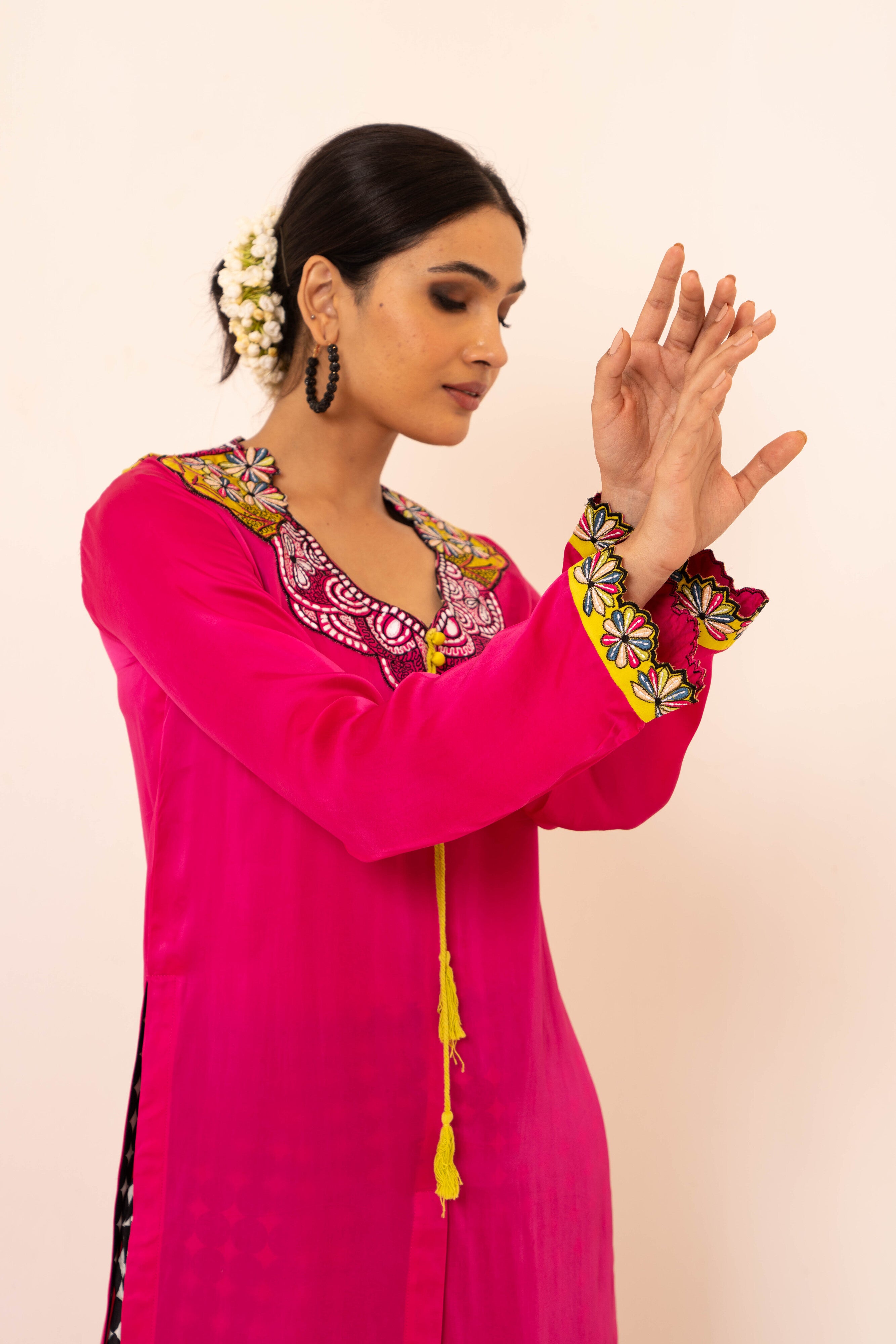 Adya Satin Co-ord Set - Neetika Chopra