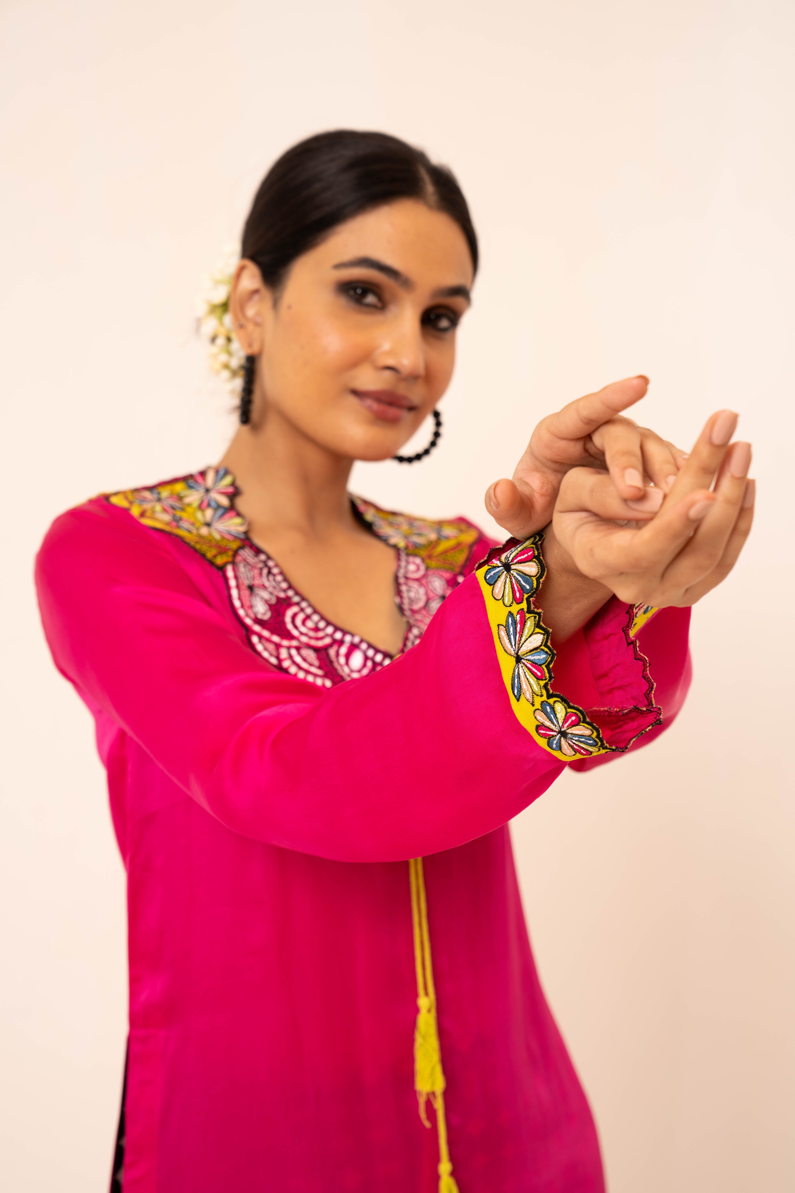 Adya Satin Co-ord Set - Neetika Chopra