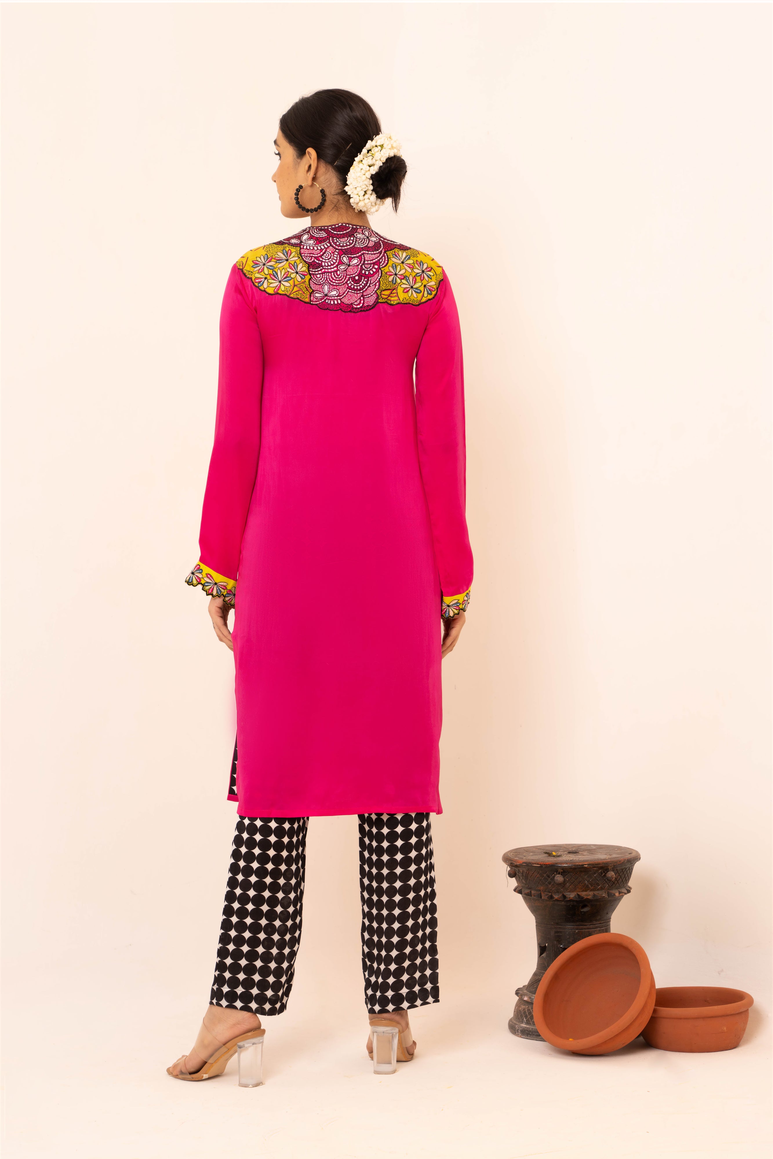 Adya Satin Co-ord Set - Neetika Chopra