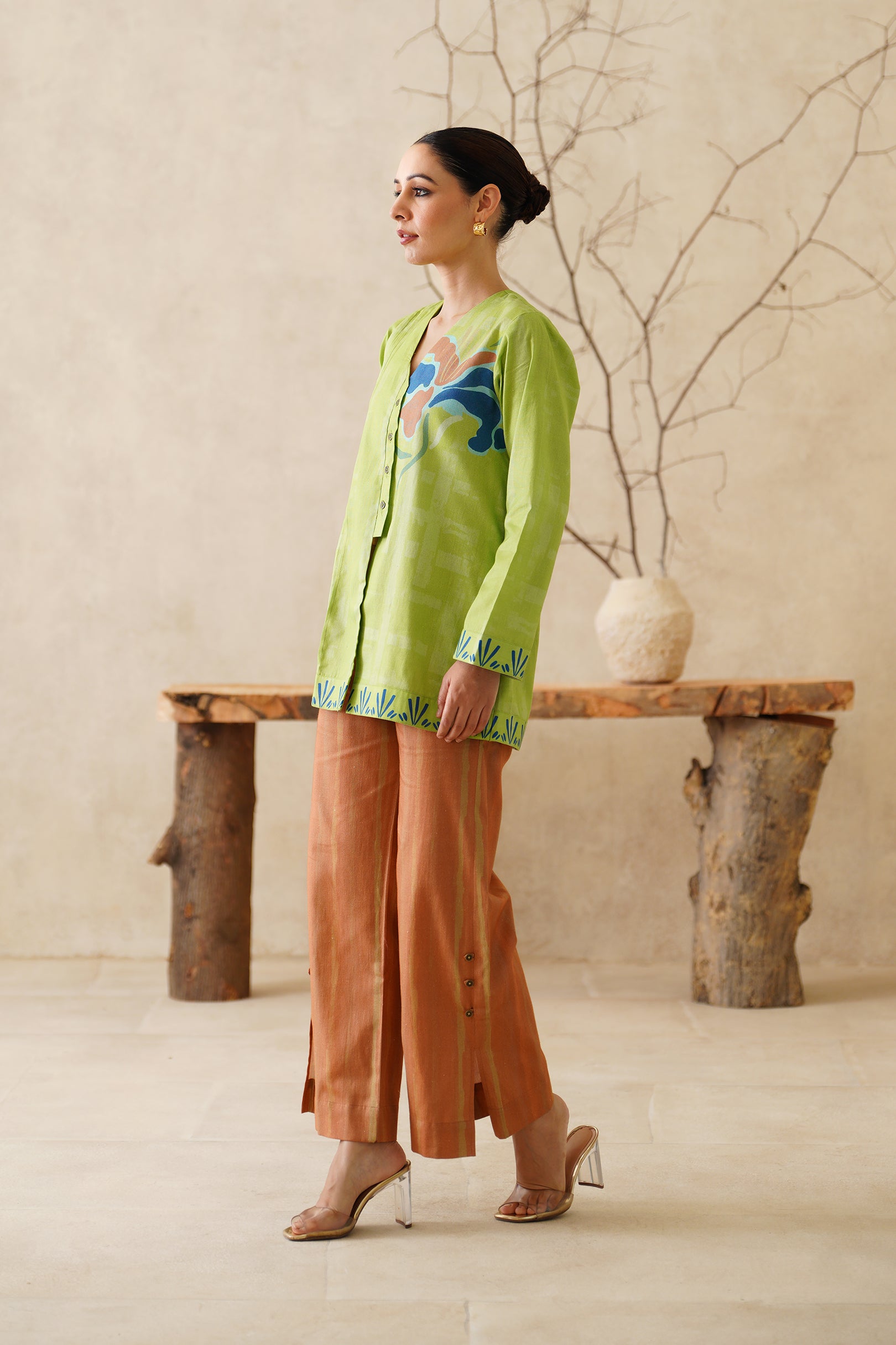 Amreen Cotton Flex Printed Matching Set - Neetika Chopra