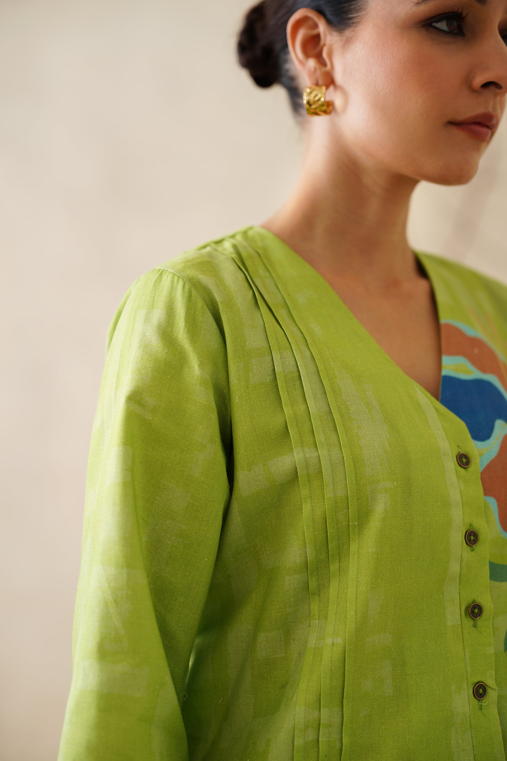 Amreen Cotton Flex Printed Matching Set - Neetika Chopra