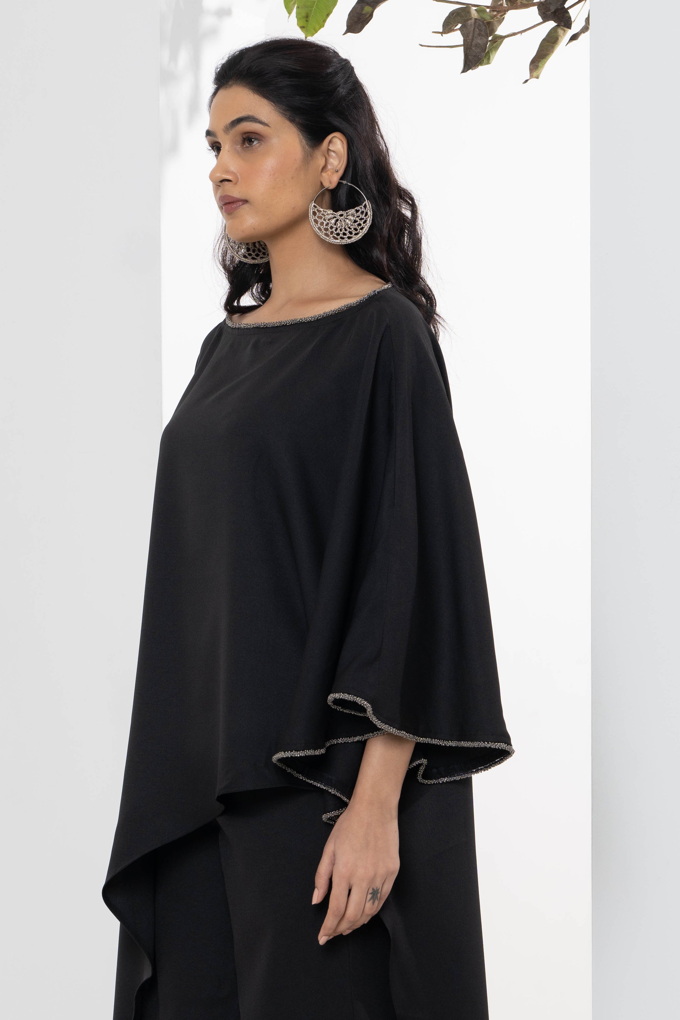 Angel Moss Crepe Co-ord Set - Neetika Chopra