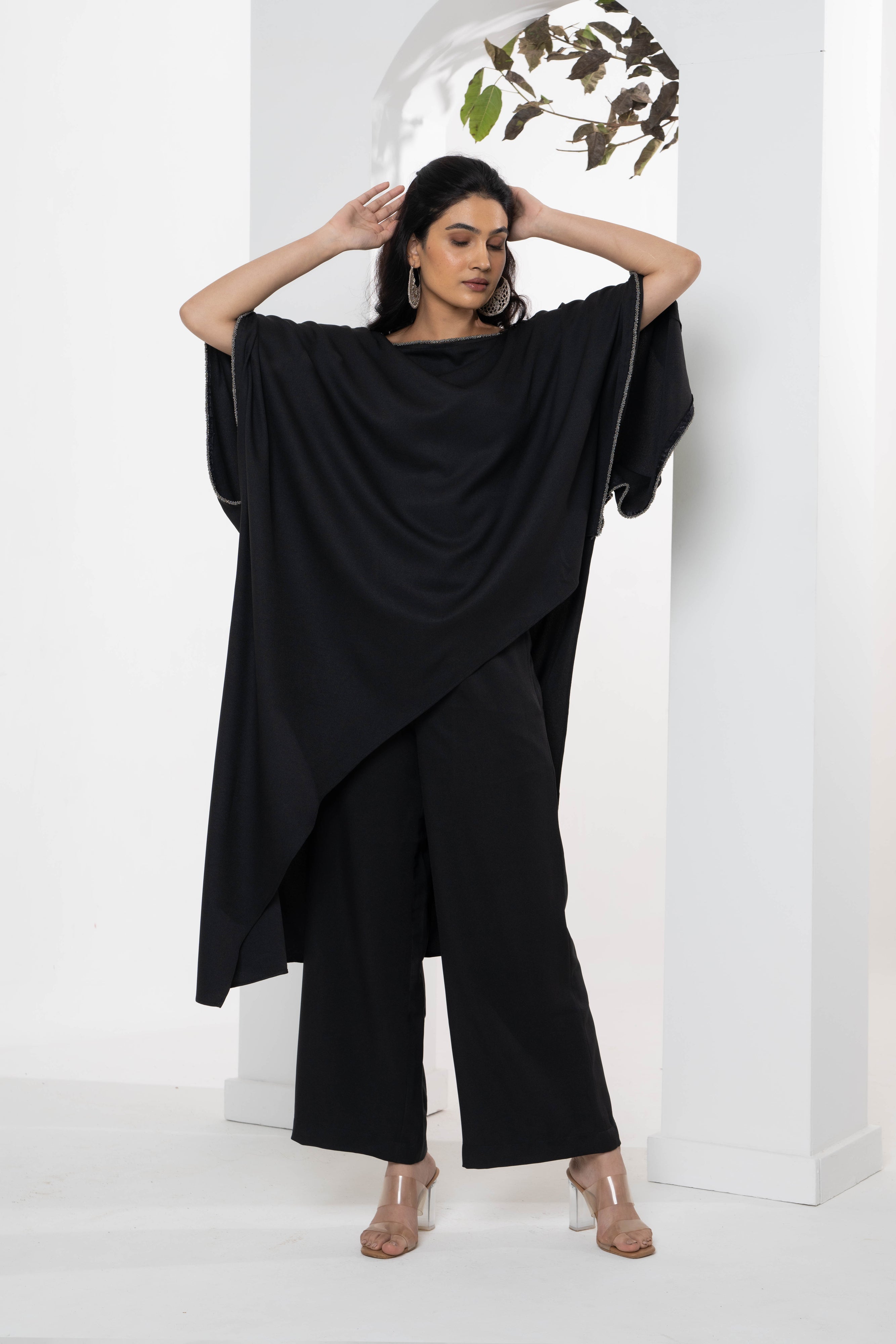 Angel Moss Crepe Co-ord Set - Neetika Chopra