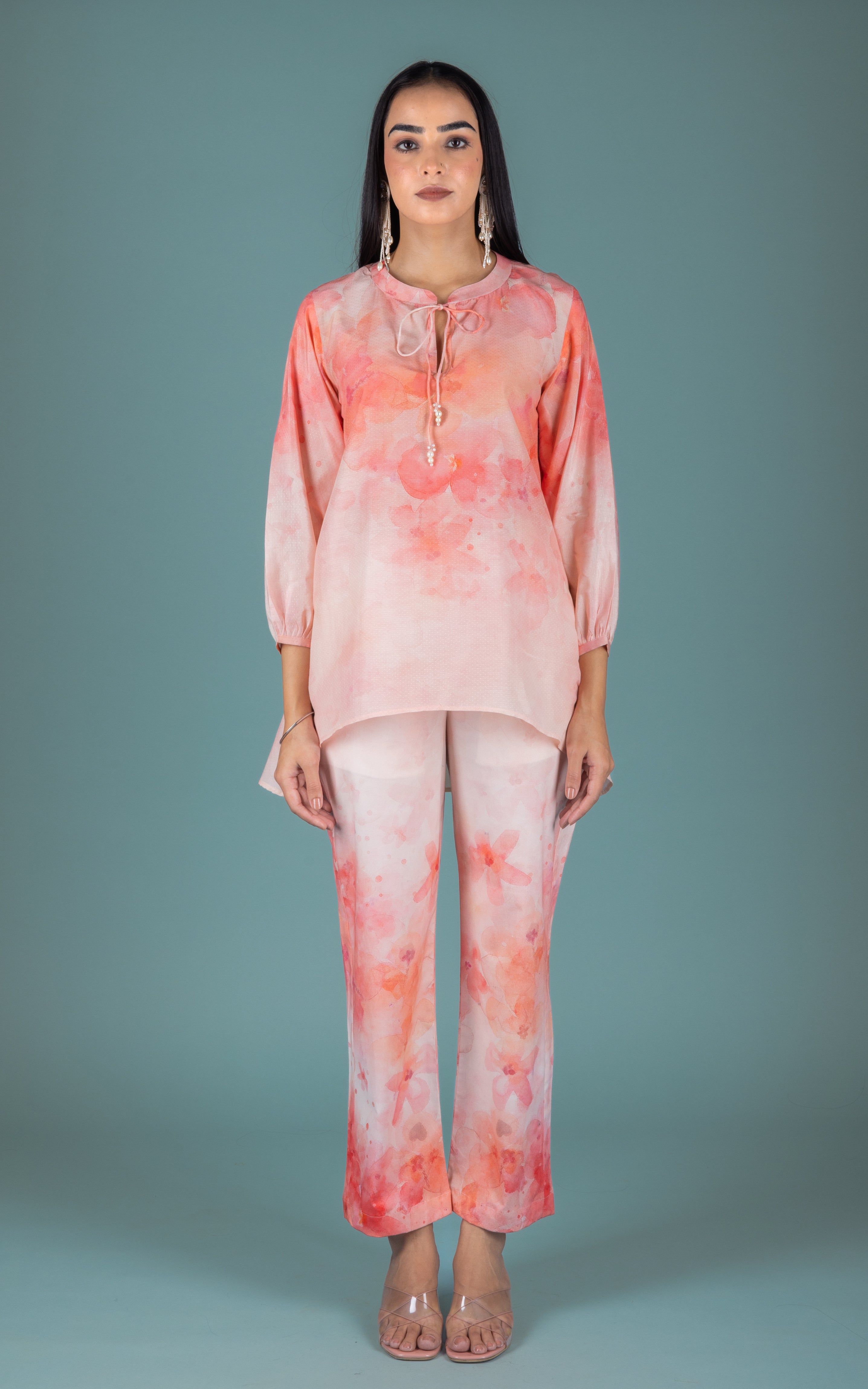 Anna Cotton Silk Co-ord Set - Neetika Chopra