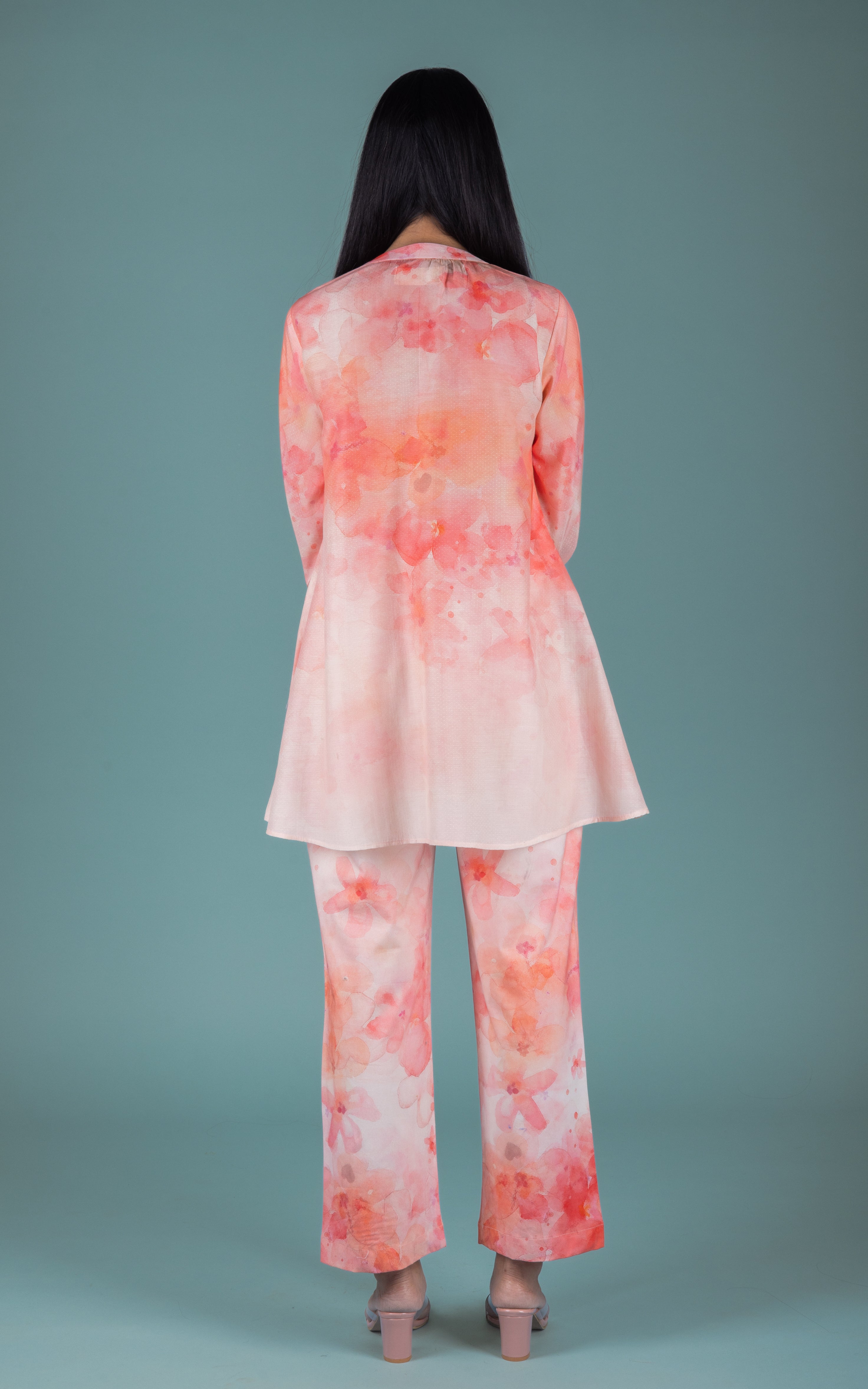 Anna Cotton Silk Co-ord Set - Neetika Chopra