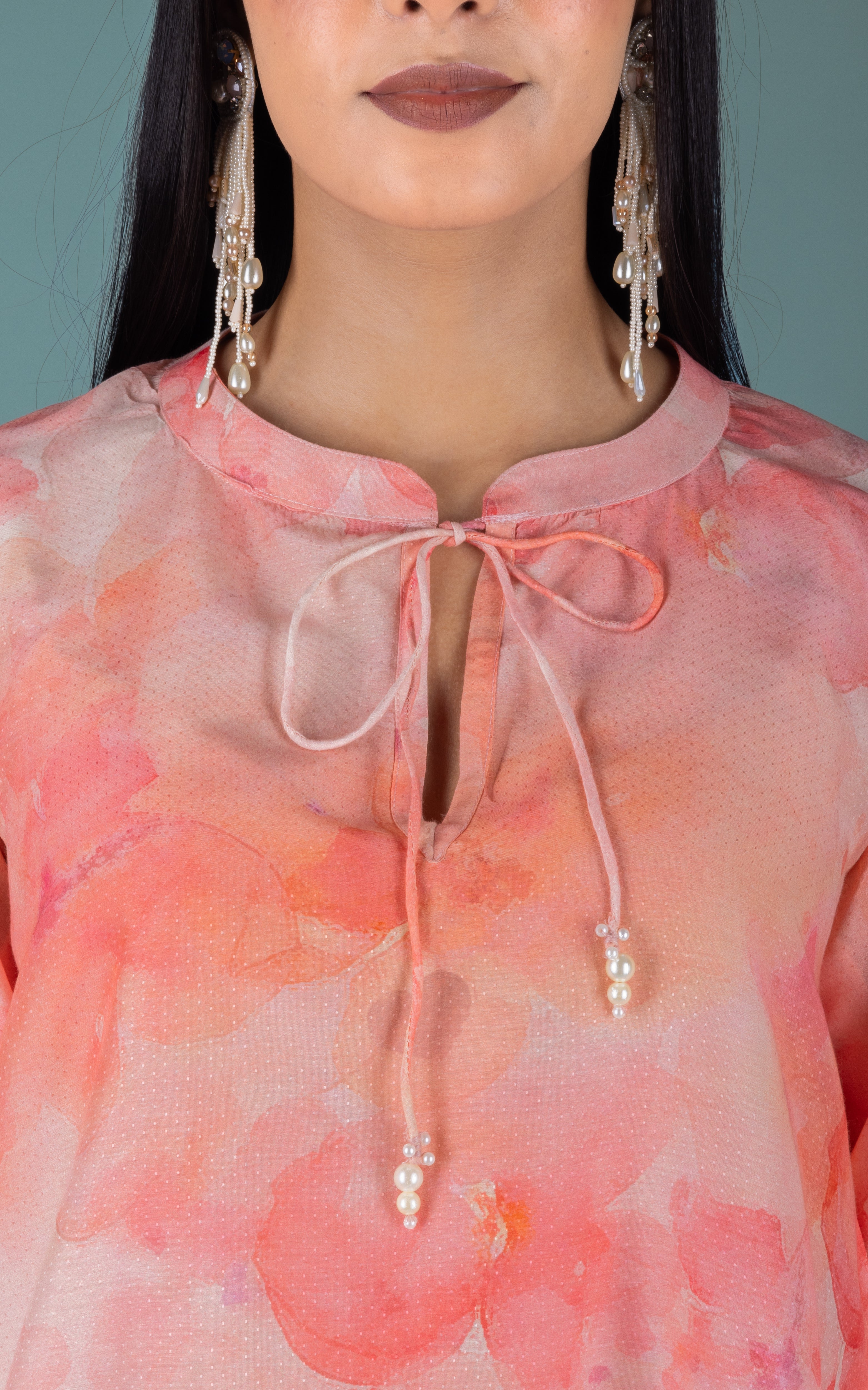 Anna Cotton Silk Co-ord Set - Neetika Chopra