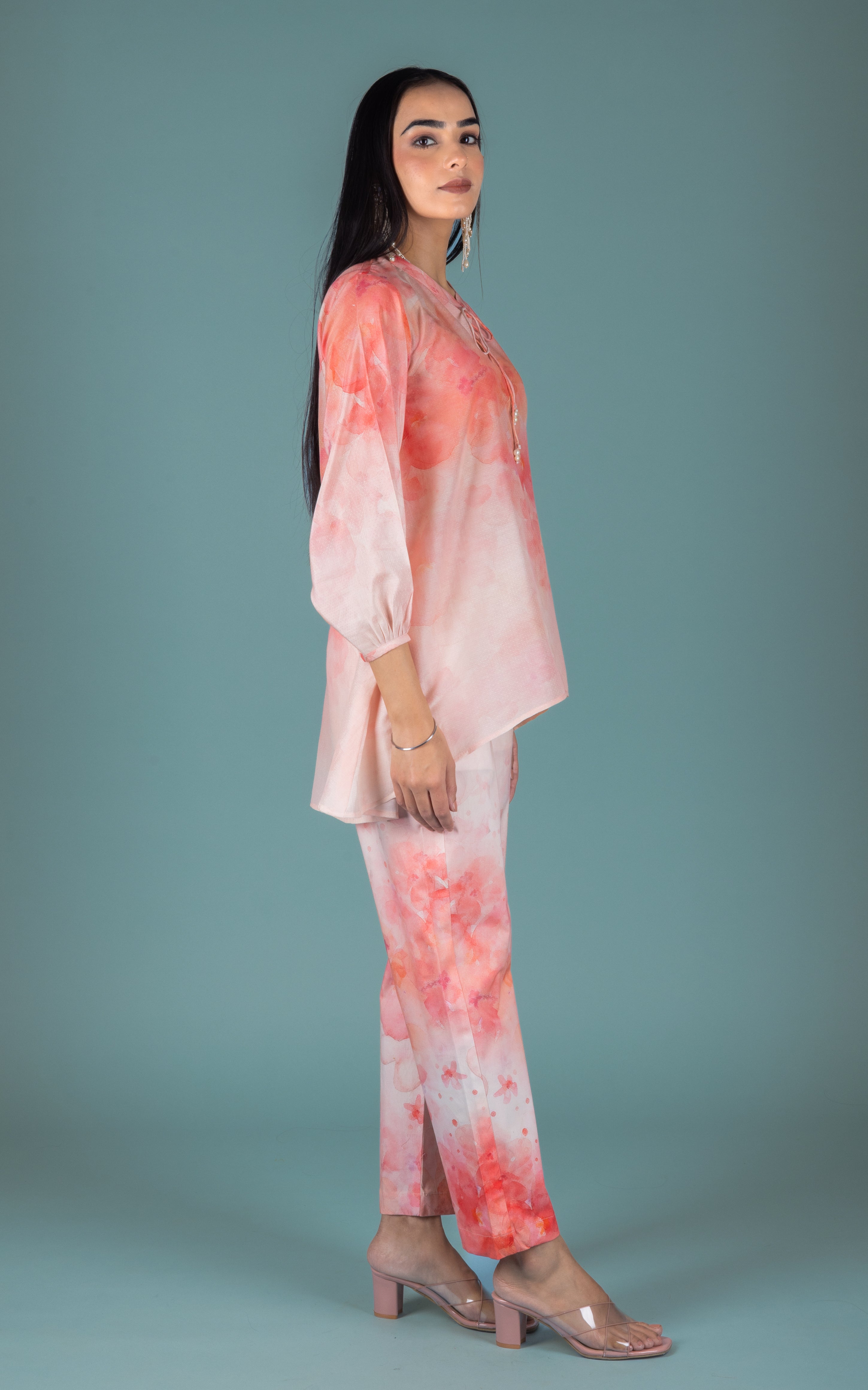 Anna Cotton Silk Co-ord Set - Neetika Chopra