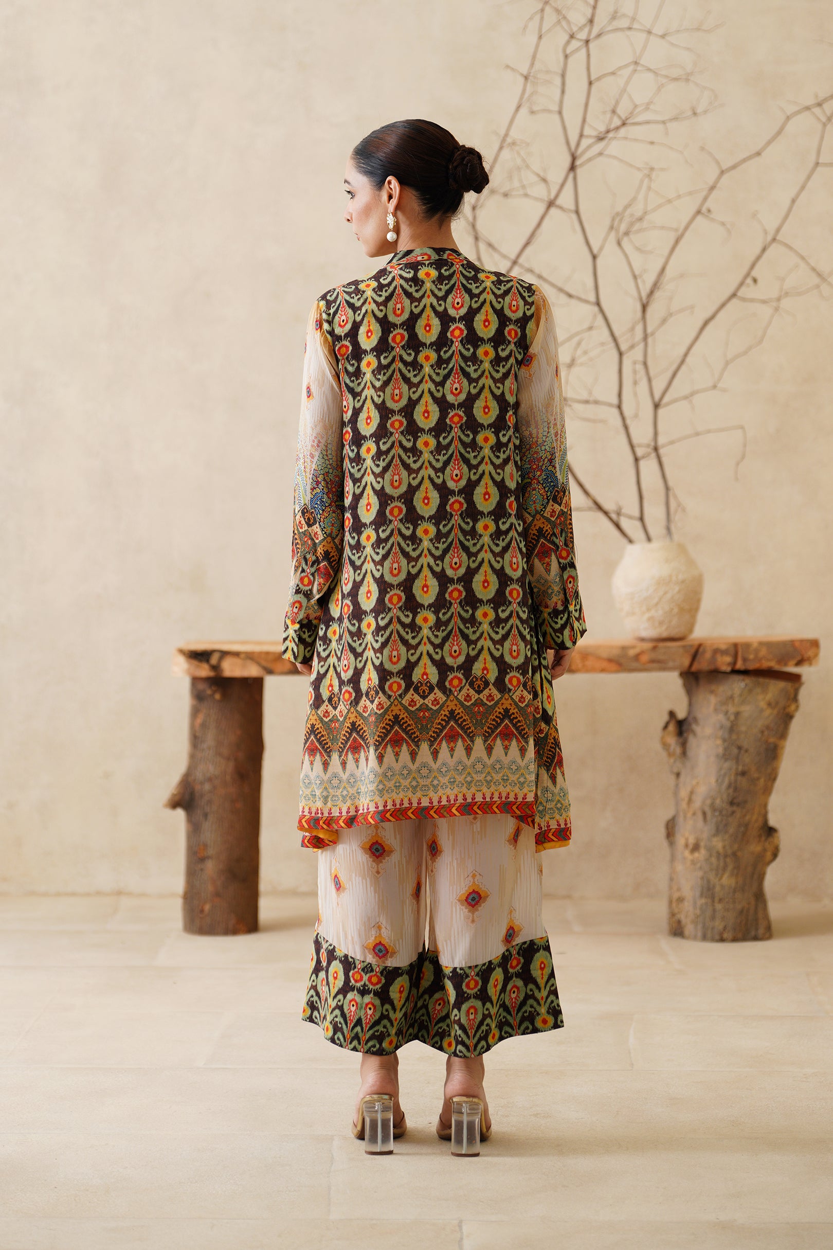 Azira Crepe Printed Matching Set - Neetika Chopra