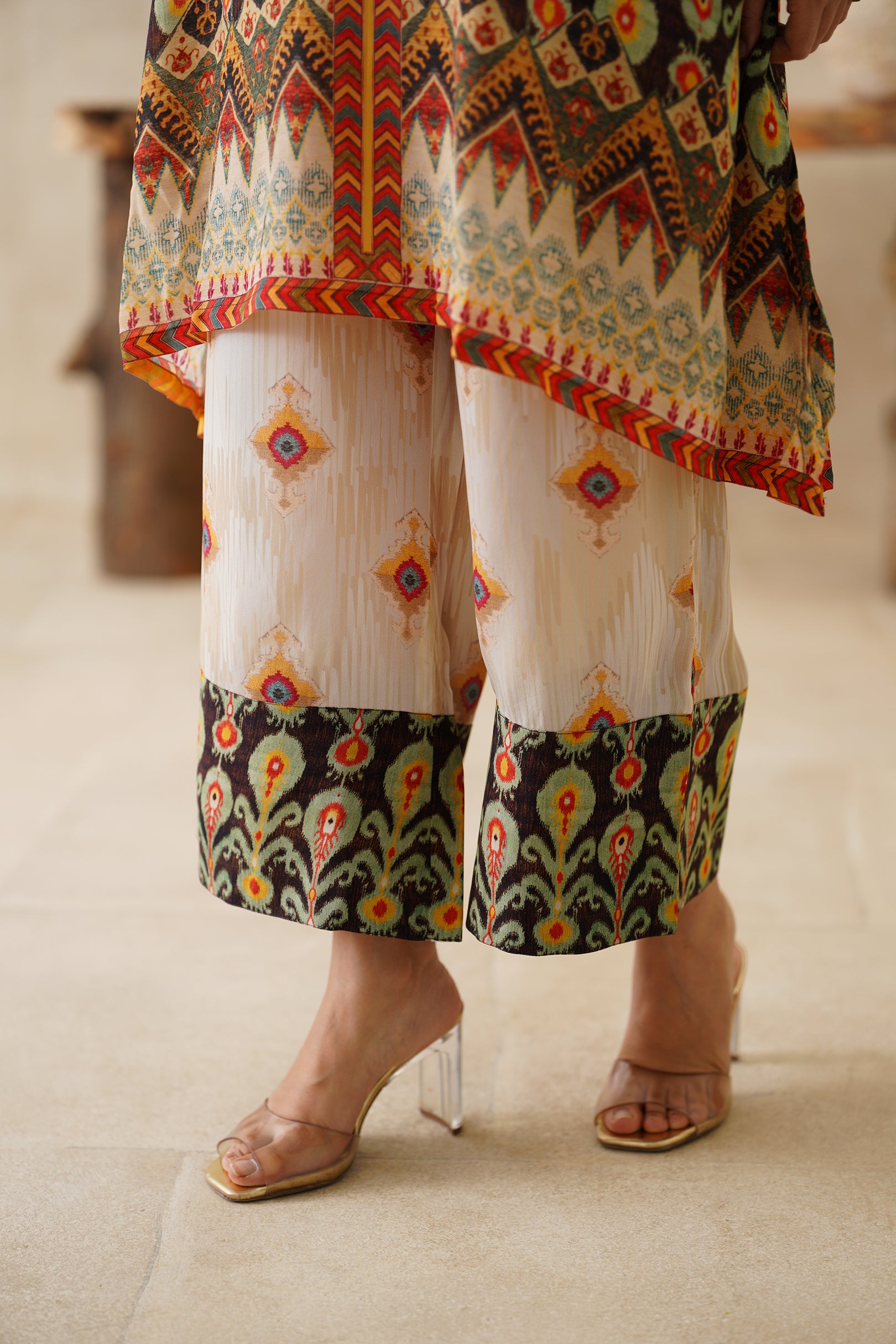 Azira Crepe Printed Matching Set - Neetika Chopra
