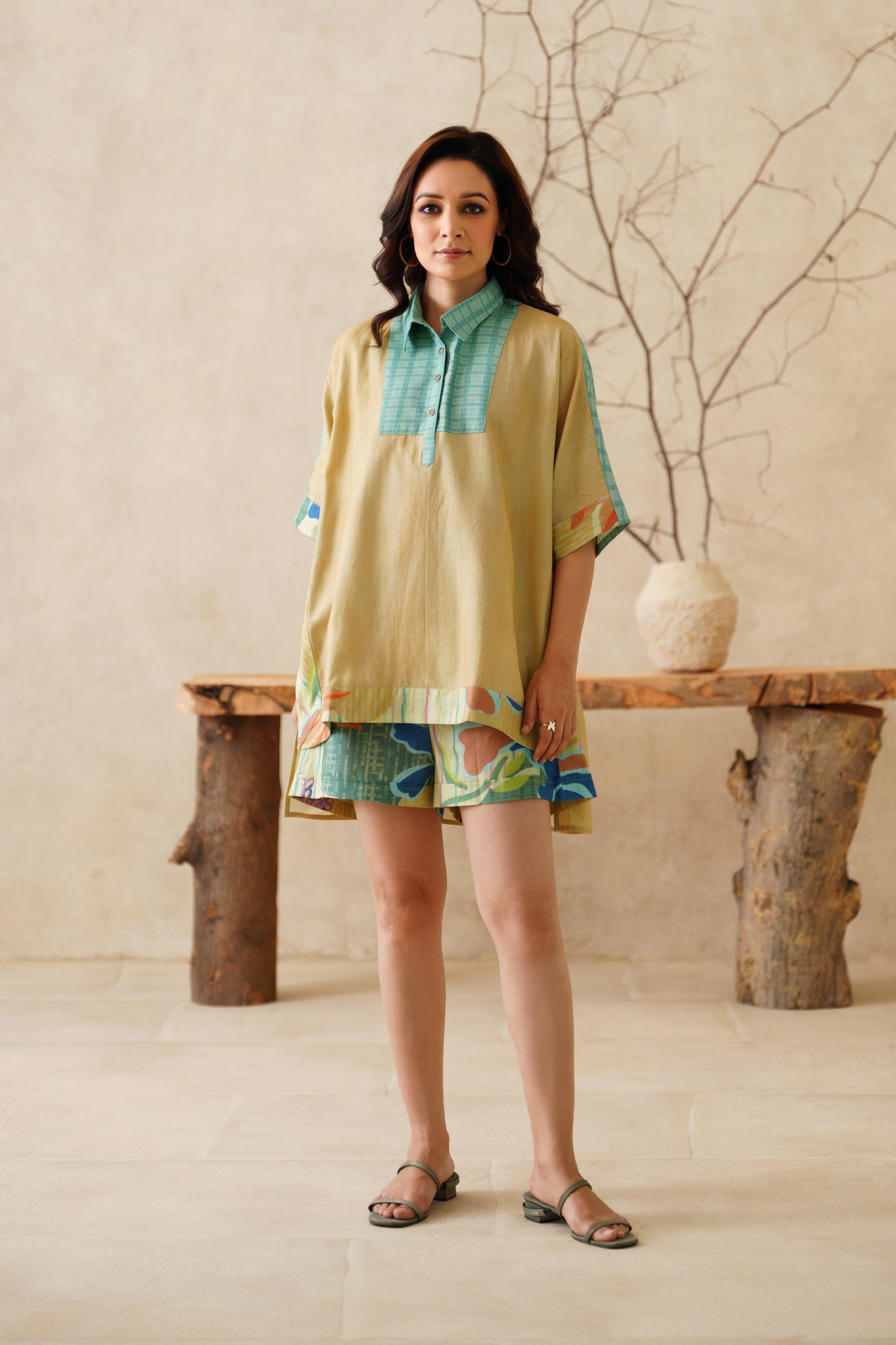 Bliss Flex Cotton Matching Set - Neetika Chopra