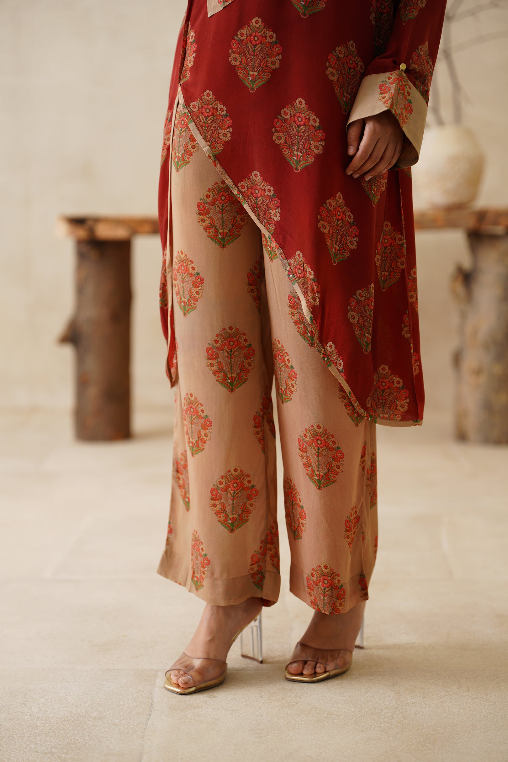 Eshaal Crepe Printed Matching Set - Neetika Chopra