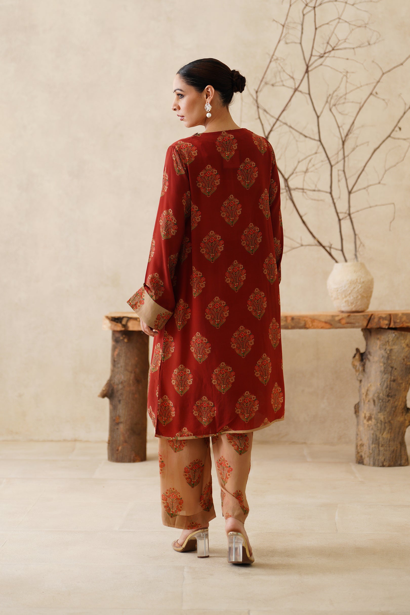 Eshaal Crepe Printed Matching Set - Neetika Chopra